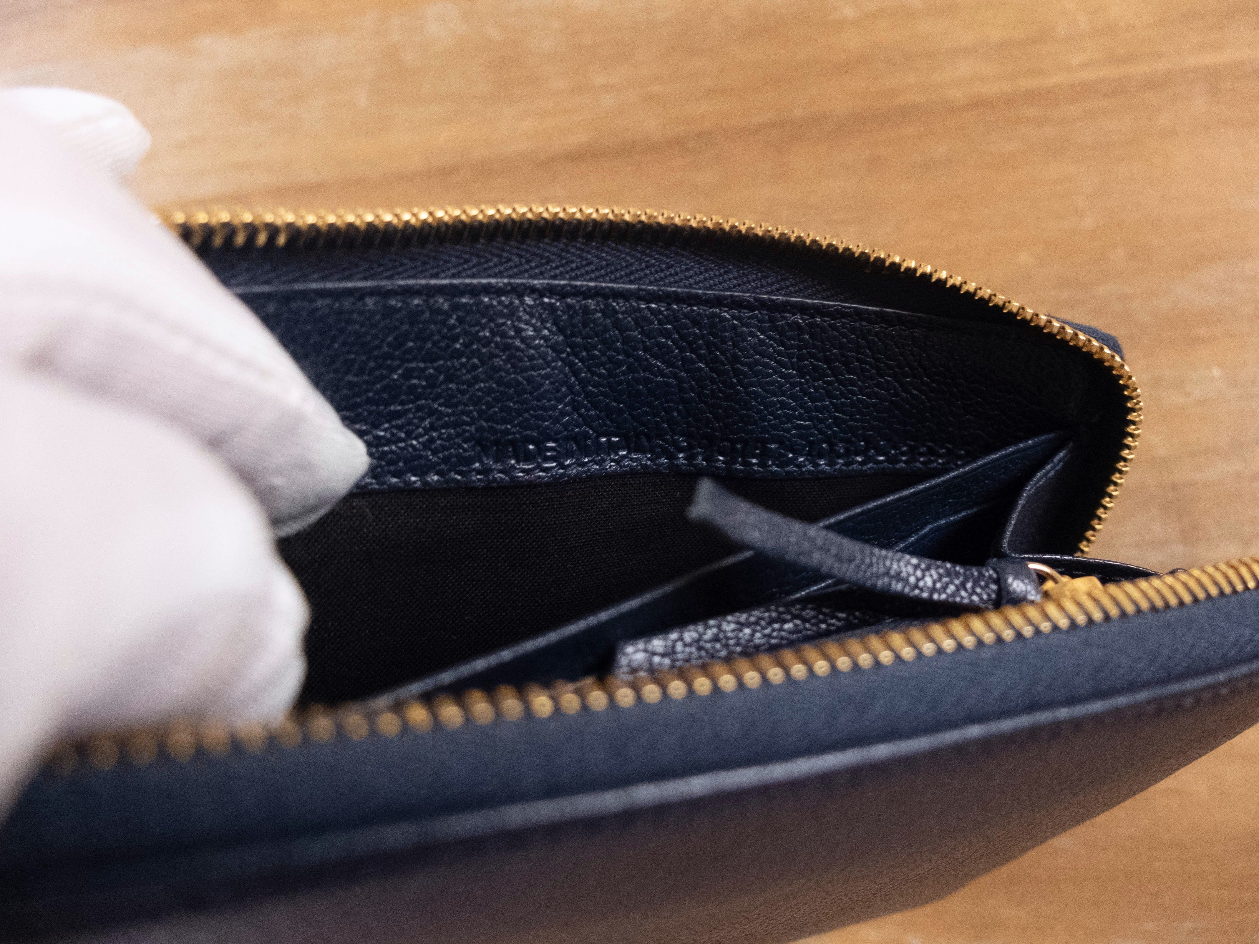 Balenciaga BALENCIAGA navy blue City Moto leather continental wallet Size ONE SIZE - 8 Thumbnail