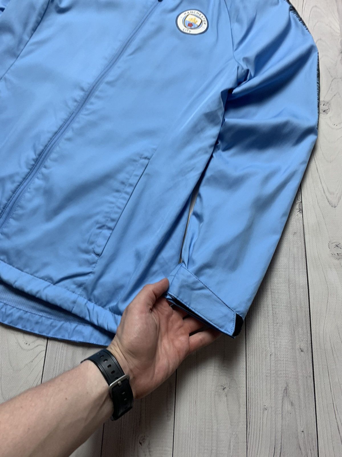 Nike Manchester City Nike jacket size S blue Size US S / EU 44-46 / 1 - 3 Thumbnail