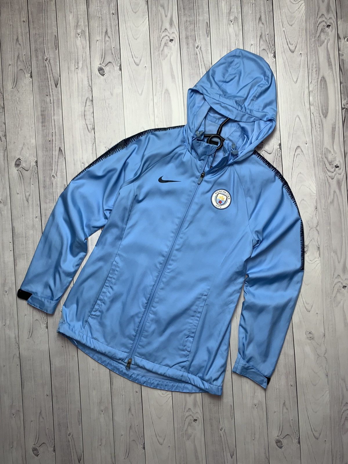 Nike Manchester City Nike jacket size S blue Size US S / EU 44-46 / 1 - 1 Thumbnail