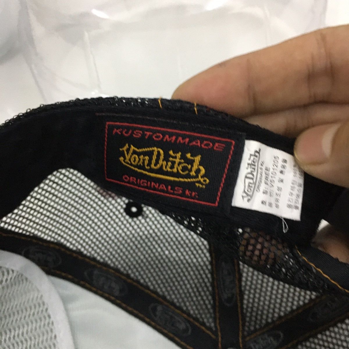 Von Dutch Von Dutch Trucker Cap Mesh Snapback Size ONE SIZE - 6 Thumbnail