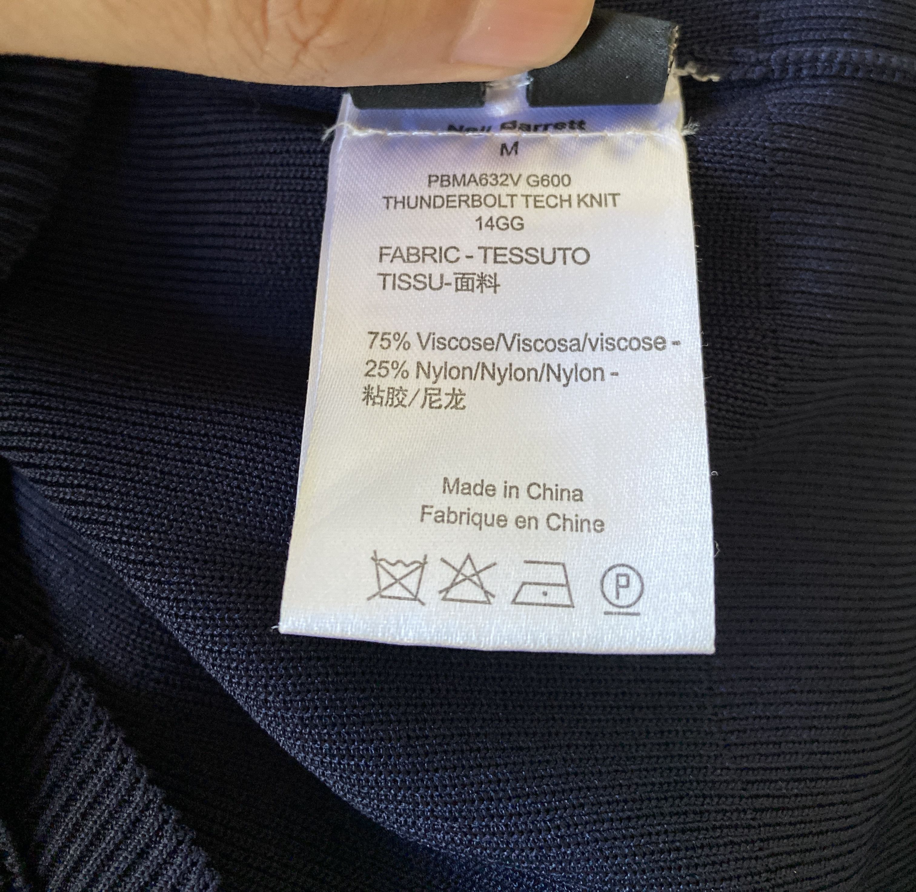 Designer × Neil Barrett NEIL BARRETT T SHIRT Size US M / EU 48-50 / 2 - 9 Thumbnail