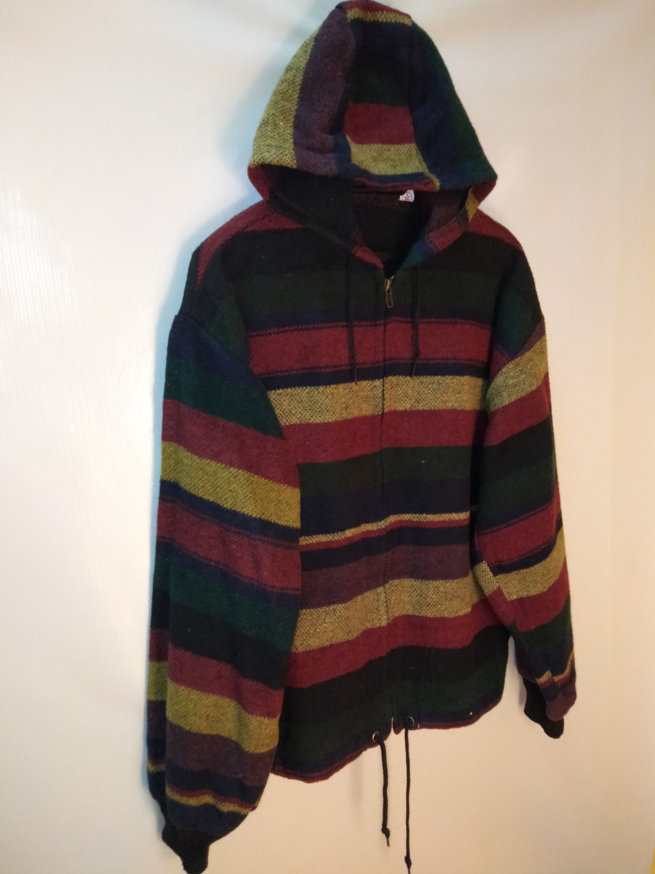 Other Multicolor Stripes Zipper Hoodie Made in USA Size US M / EU 48-50 / 2 - 2 Thumbnail