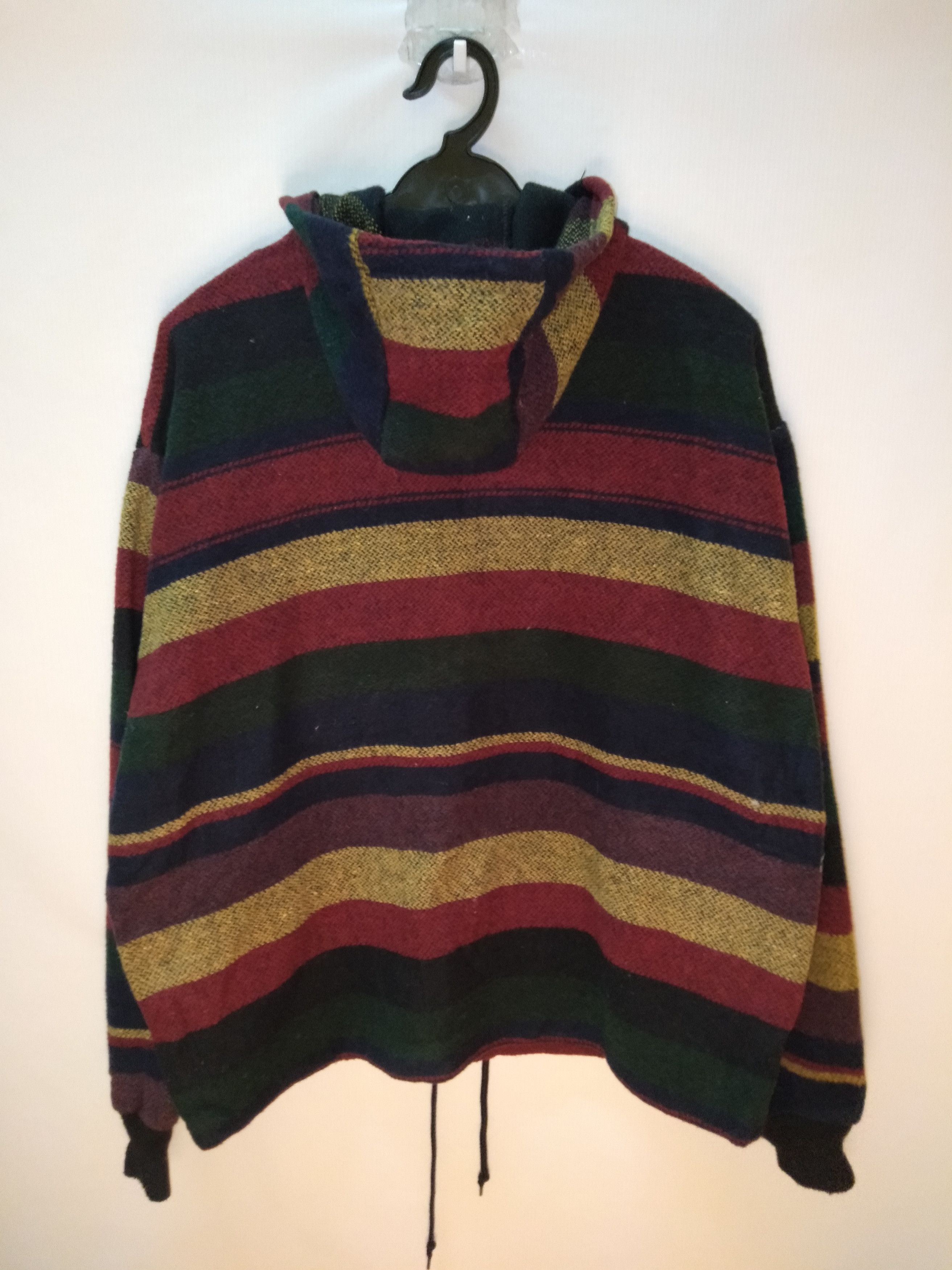 Other Multicolor Stripes Zipper Hoodie Made in USA Size US M / EU 48-50 / 2 - 3 Thumbnail