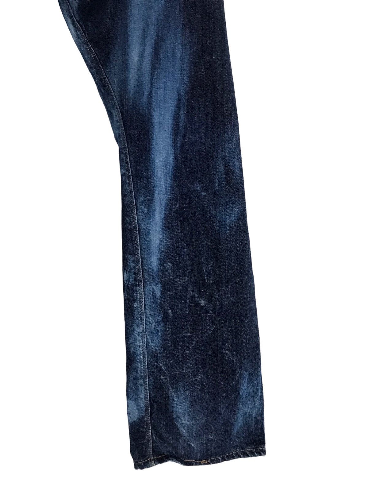 If Six Was Nine Vintage LEE Bleach Acid Wash Denim Jeans Size US 32 / EU 48 - 10 Thumbnail