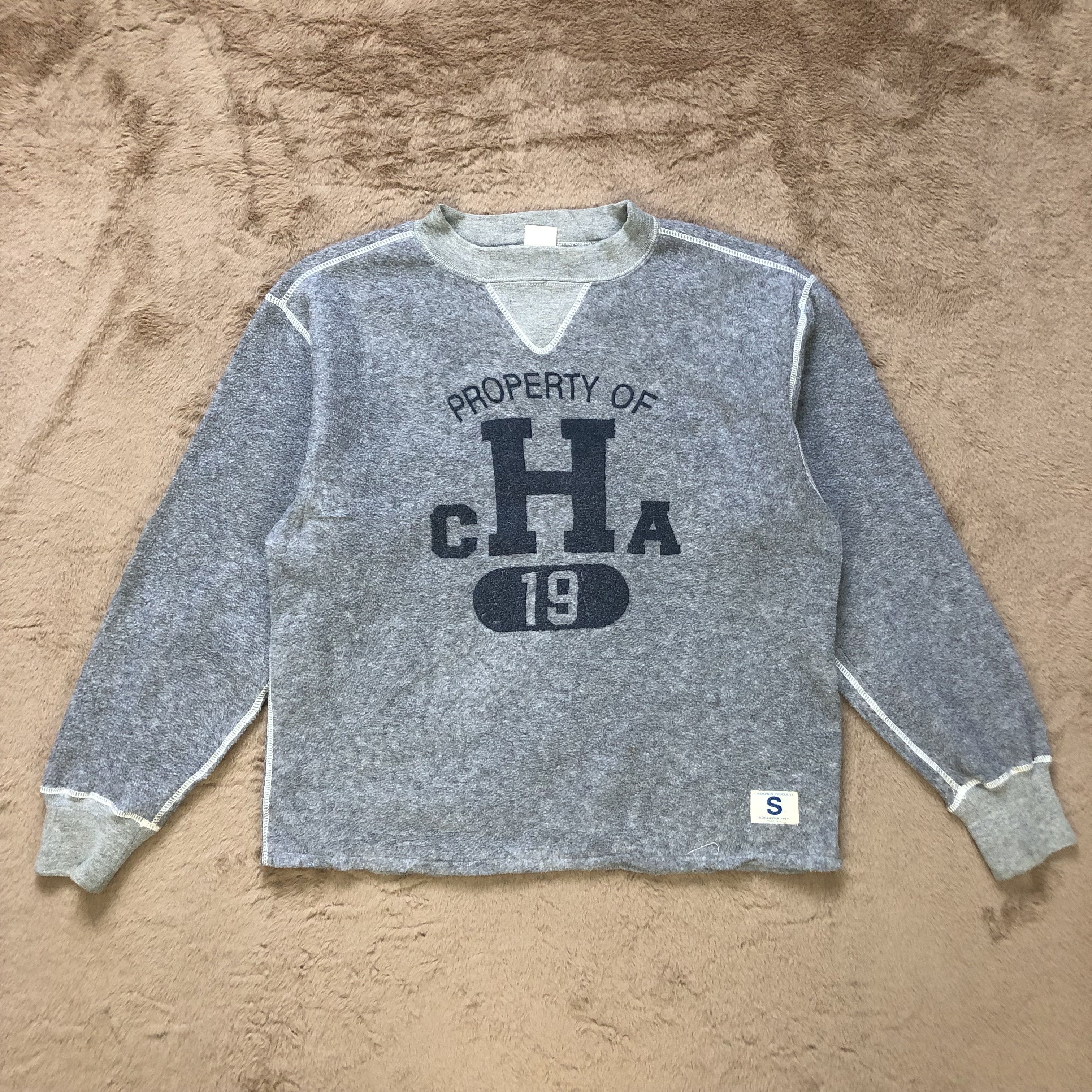 Champion CHAMPION PRODUCTS PROPERTY OF CHA BIG LOGO FLEECE #6797-88 Size US S / EU 44-46 / 1 - 1 Thumbnail