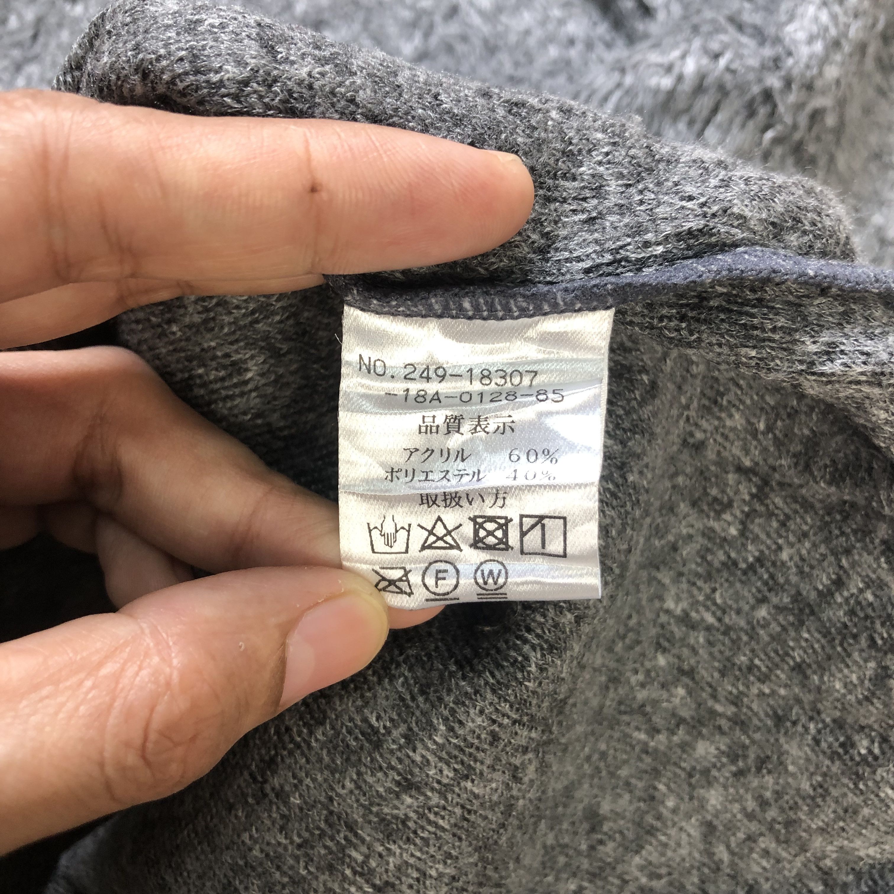 Japanese Brand GGD MADE IN JAPAN PLAIN FLEECE #6798-88 Size US M / EU 48-50 / 2 - 7 Thumbnail