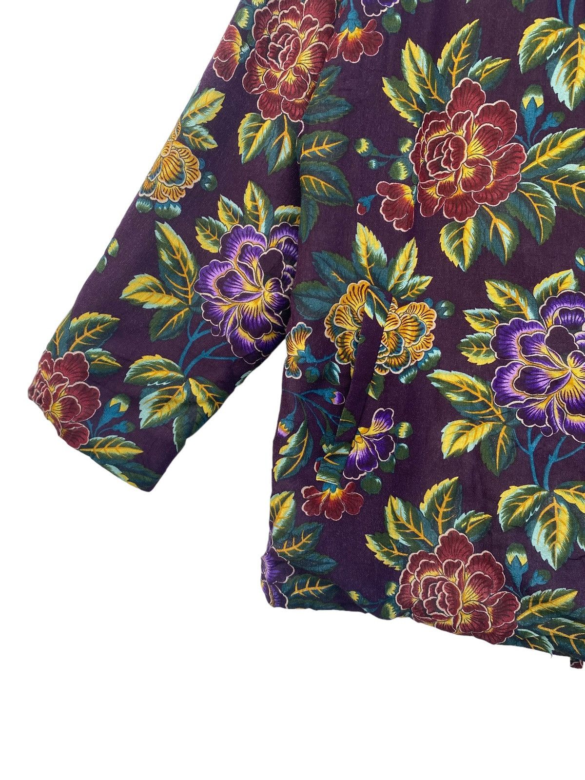 Kenzo Vtg 90s rare KENZO floral art kimono wear Size US M / EU 48-50 / 2 - 3 Thumbnail