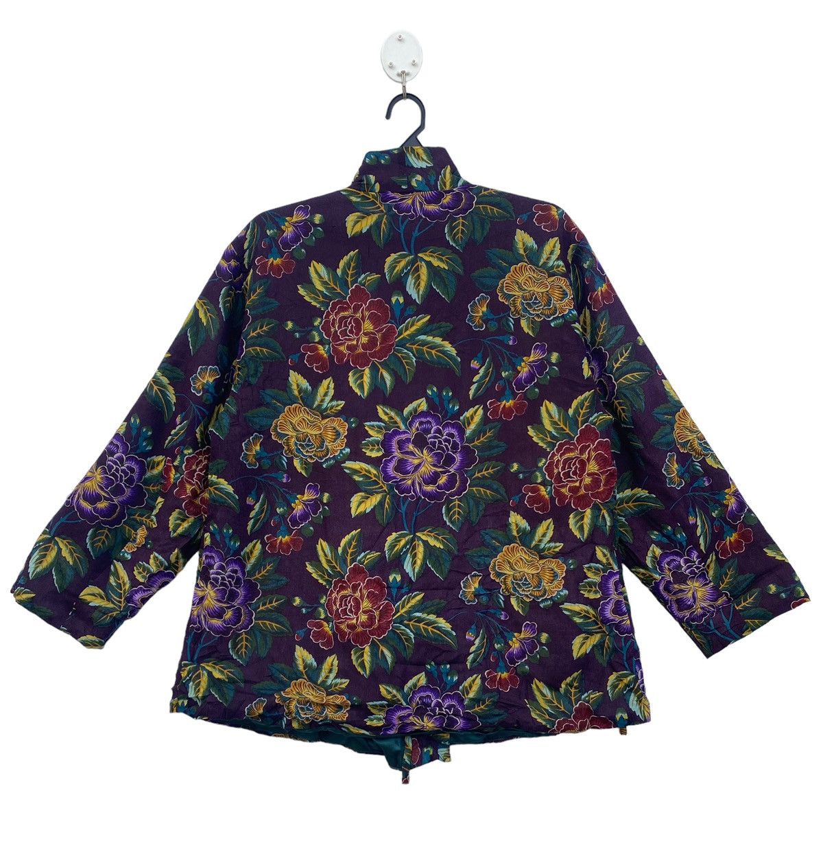 Kenzo Vtg 90s rare KENZO floral art kimono wear Size US M / EU 48-50 / 2 - 6 Thumbnail