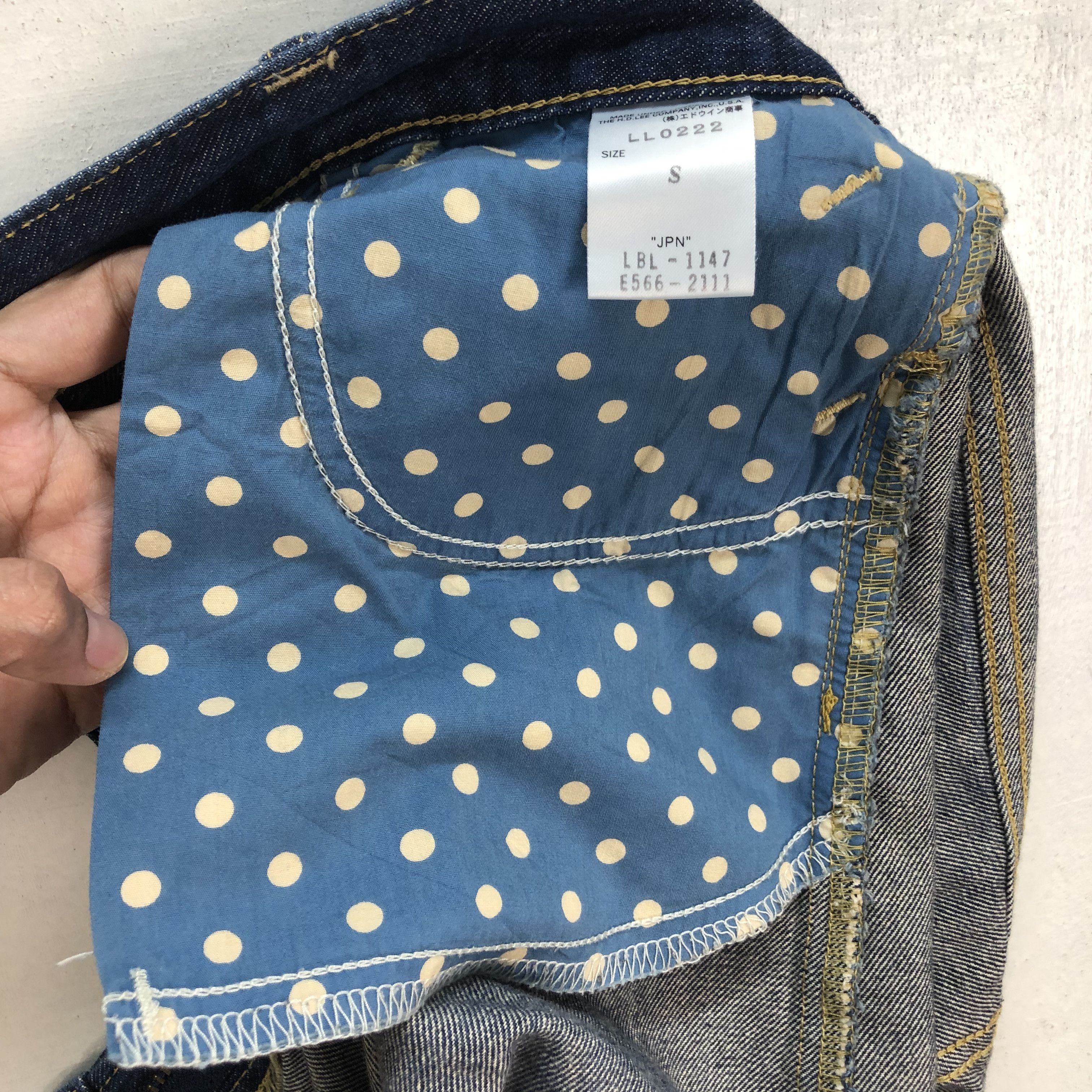 Lee LEE RIDERS JEANS MINI SKIRTS #6799-88 Size 31" - 8 Thumbnail