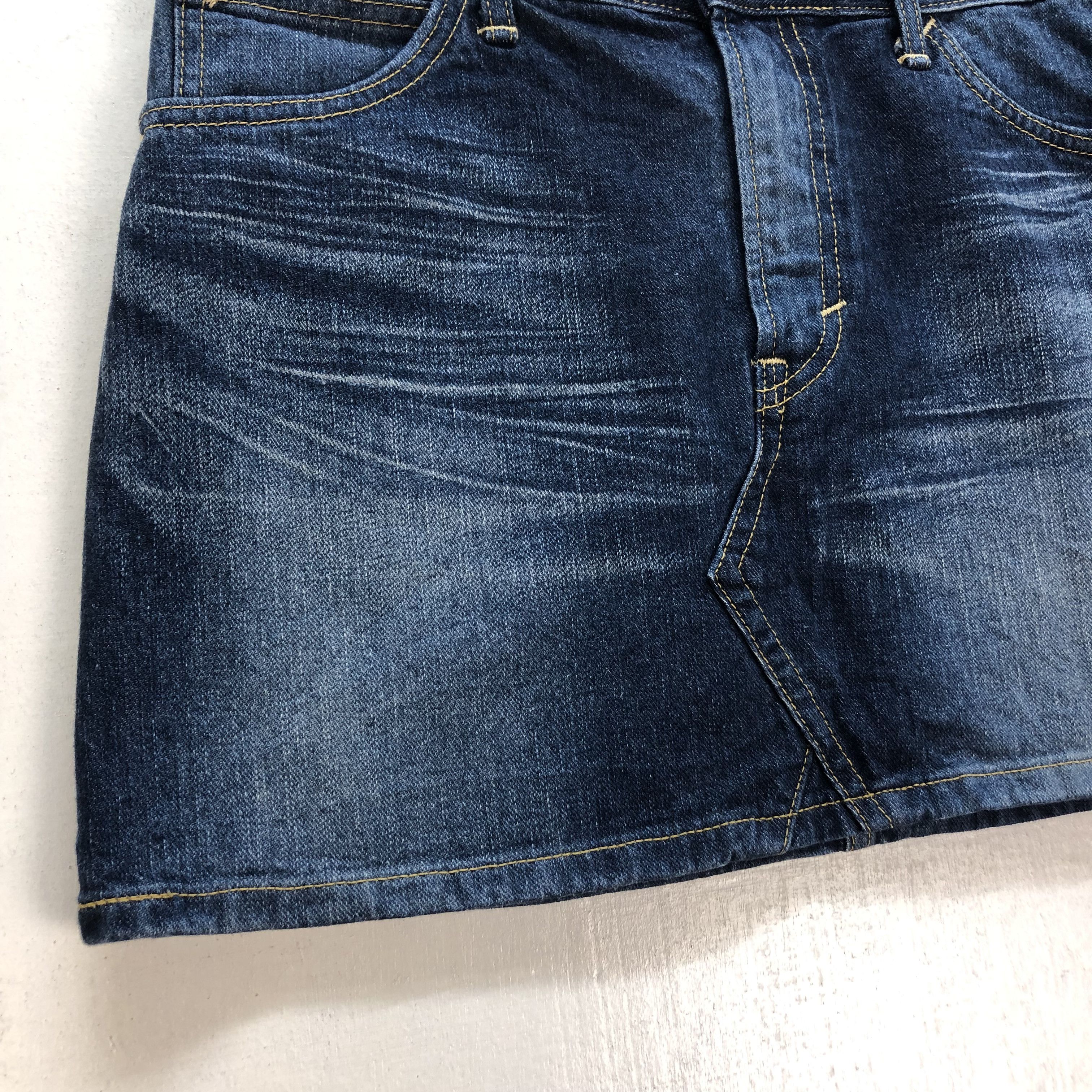 Lee LEE RIDERS JEANS MINI SKIRTS #6799-88 Size 31" - 5 Thumbnail