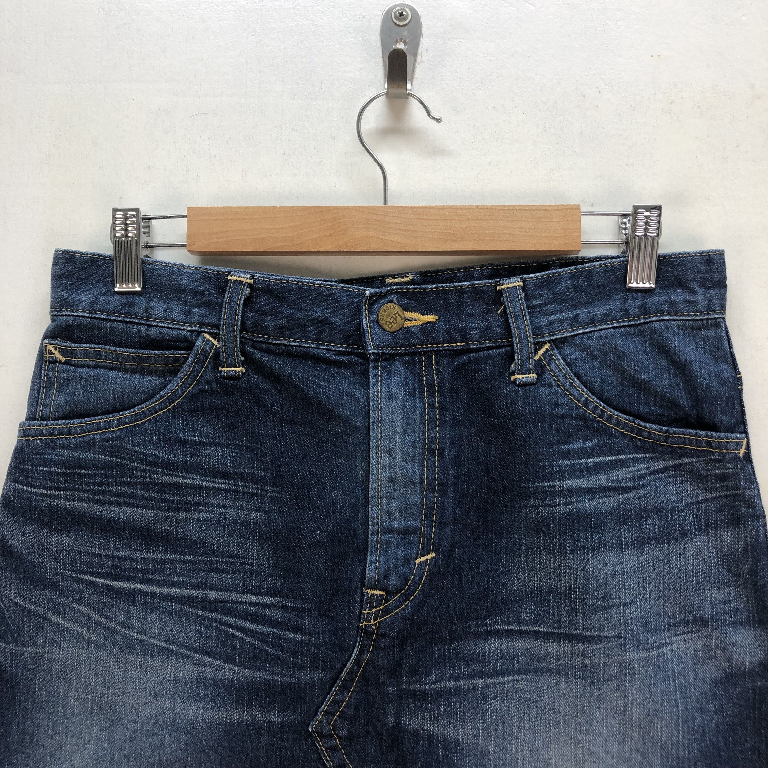 Lee LEE RIDERS JEANS MINI SKIRTS #6799-88 Size 31" - 2 Thumbnail