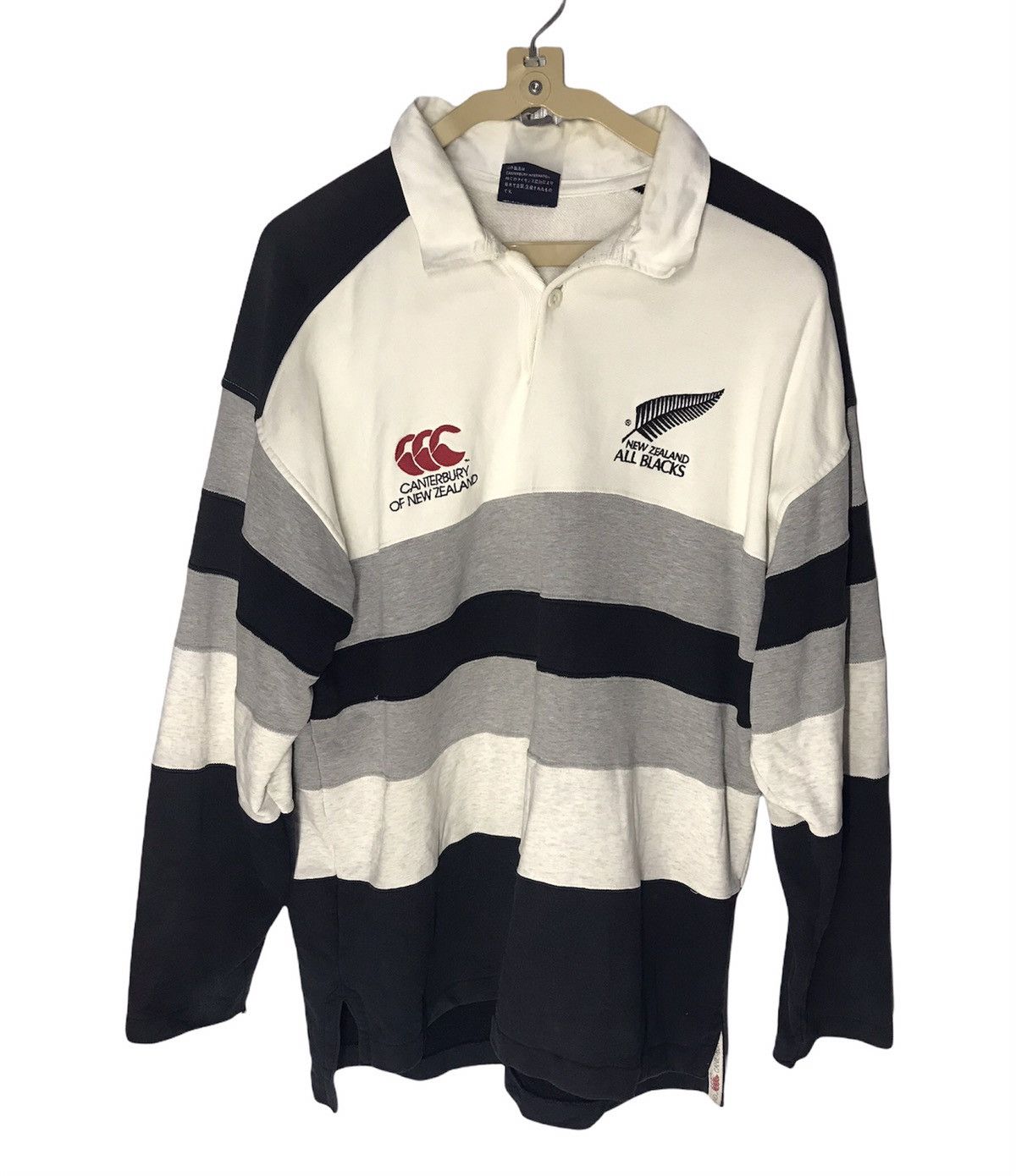 Canterbury of New Zealand × Vintage Vintage Canterbury of New Zealand all black team sweatshirt Size US M / EU 48-50 / 2 - 2 Thumbnail