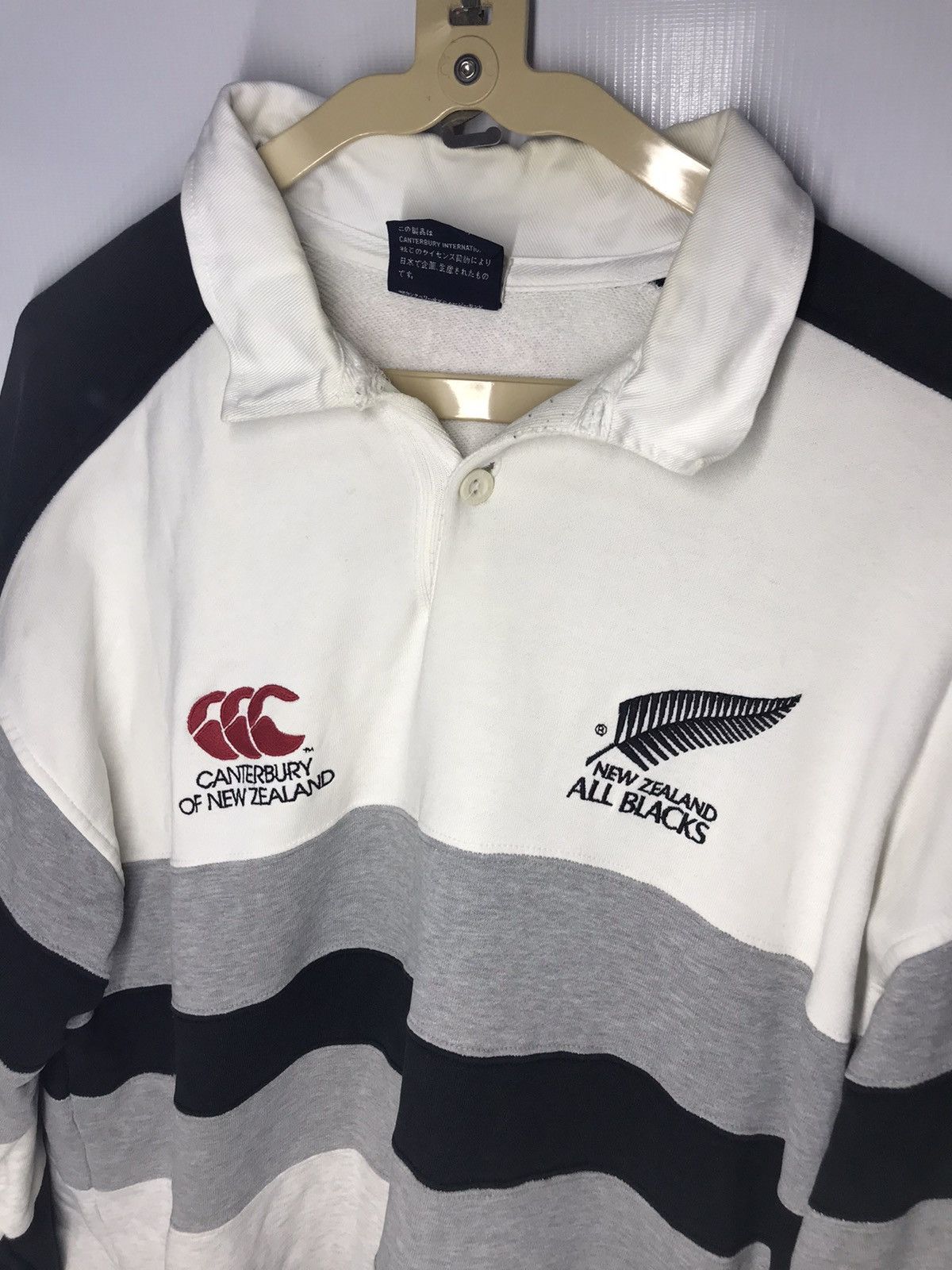 Canterbury of New Zealand × Vintage Vintage Canterbury of New Zealand all black team sweatshirt Size US M / EU 48-50 / 2 - 8 Thumbnail