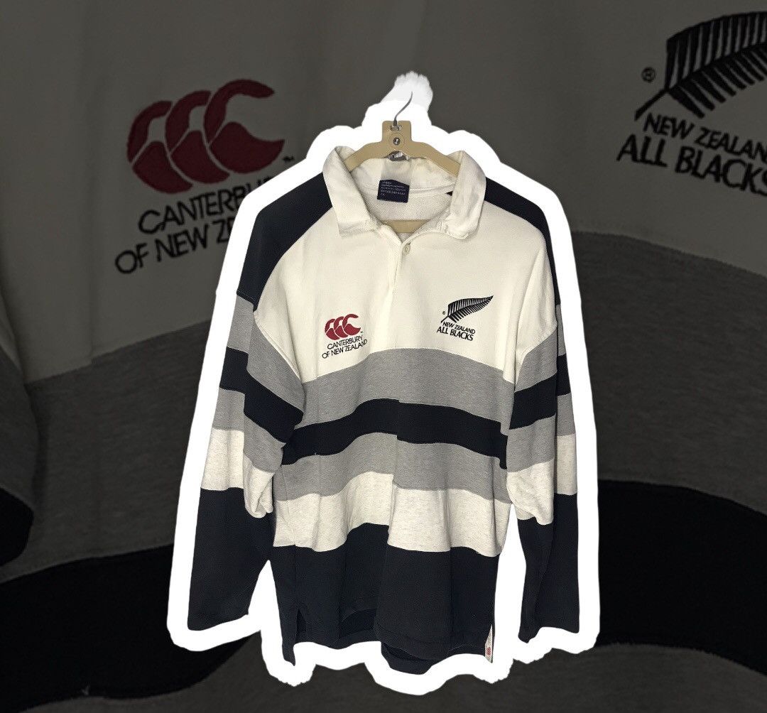 Canterbury of New Zealand × Vintage Vintage Canterbury of New Zealand all black team sweatshirt Size US M / EU 48-50 / 2 - 1 Thumbnail