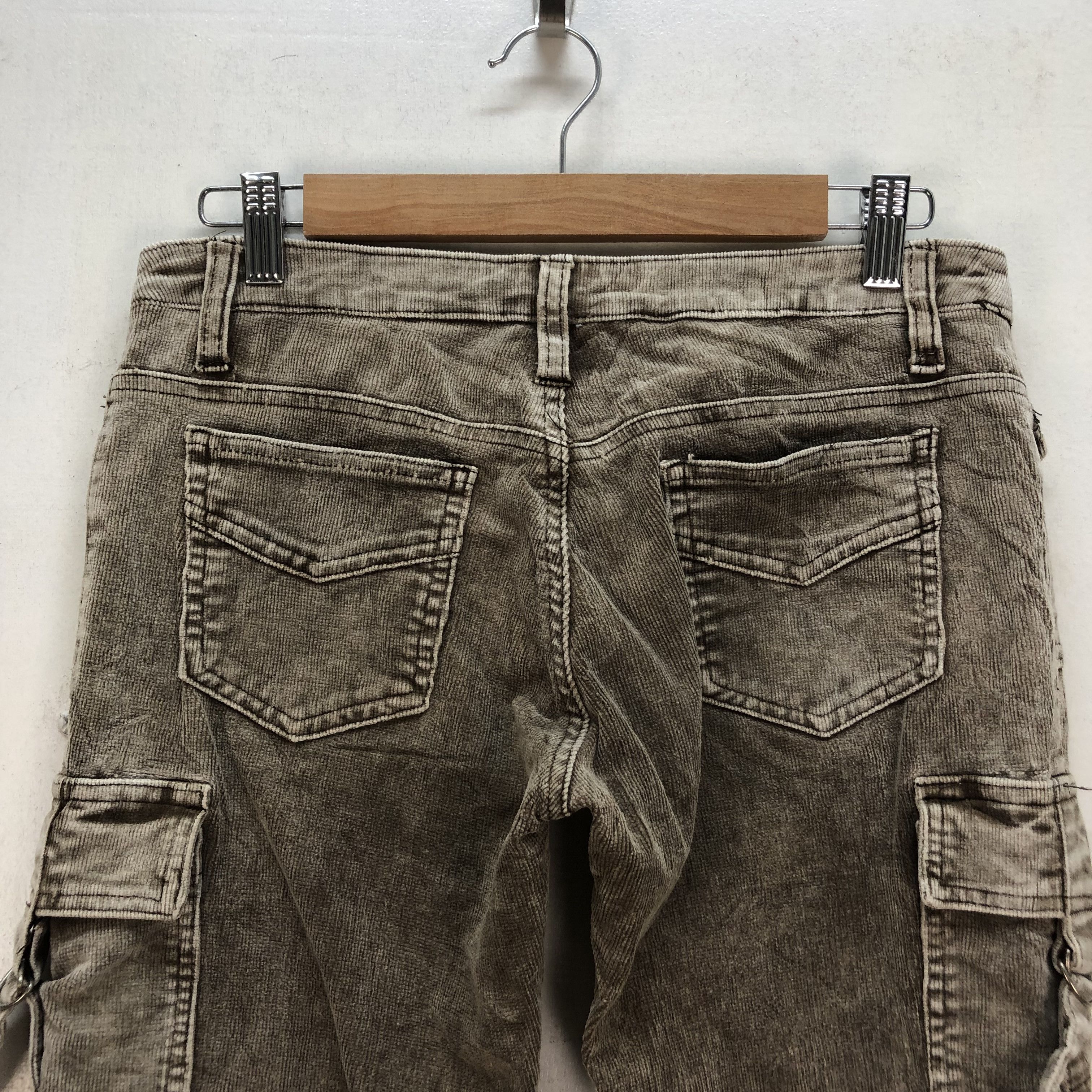 Japanese Brand FLARE ARMY OF NO MULTIPOCKET CARGO PANTS #6804-88 Size 30" / US 8 / IT 44 - 9 Thumbnail