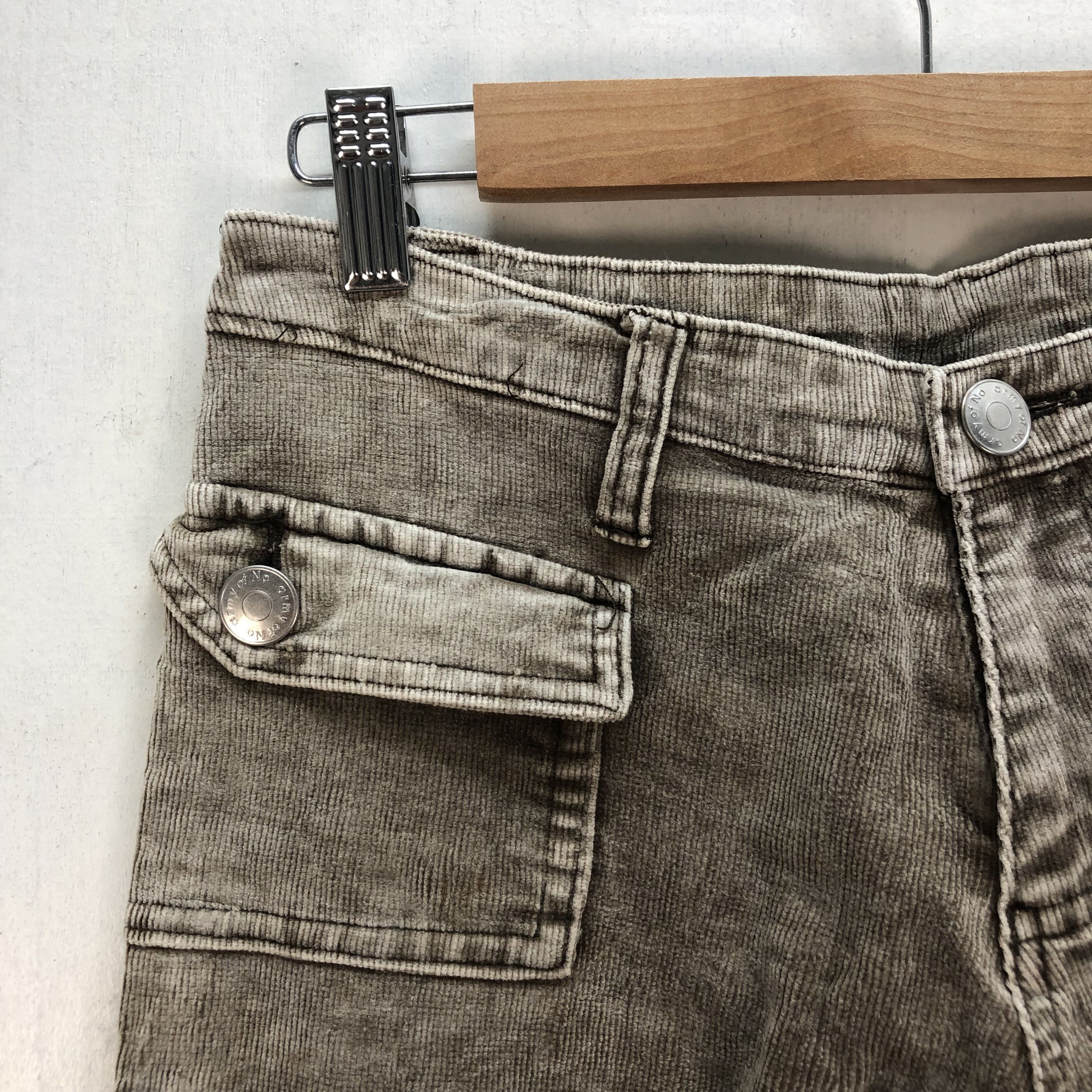 Japanese Brand FLARE ARMY OF NO MULTIPOCKET CARGO PANTS #6804-88 Size 30" / US 8 / IT 44 - 3 Thumbnail