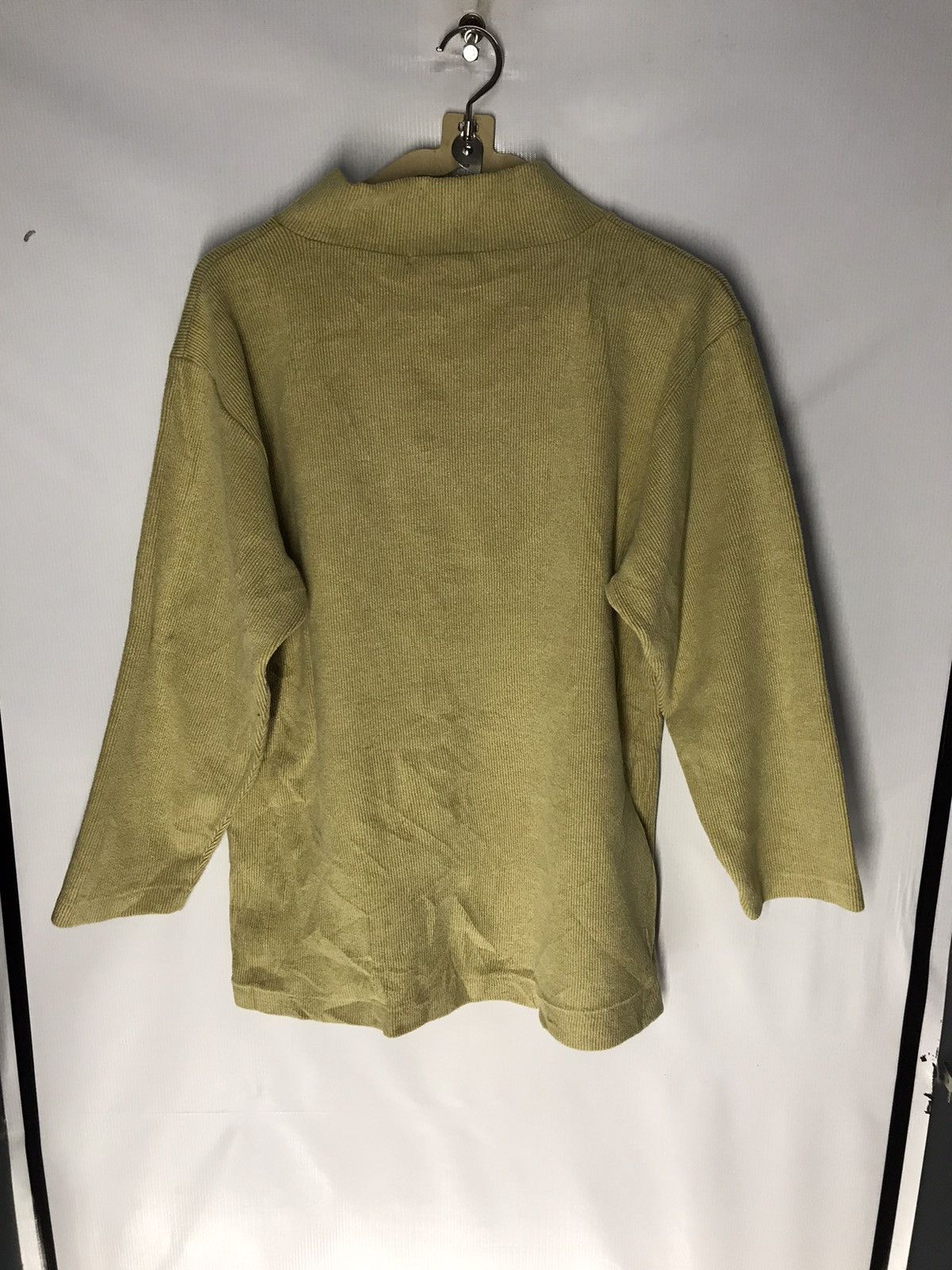 Japanese Brand Comme de famme spellout half zipper by air selection Size US M / EU 48-50 / 2 - 6 Thumbnail