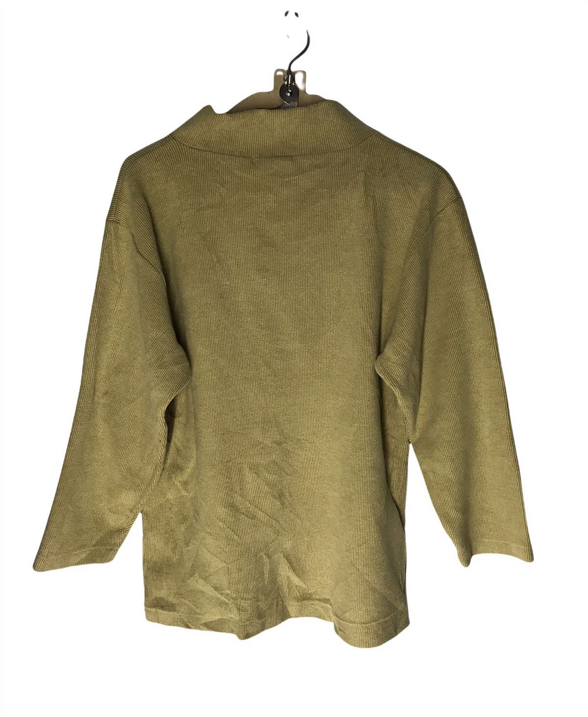 Japanese Brand Comme de famme spellout half zipper by air selection Size US M / EU 48-50 / 2 - 2 Thumbnail
