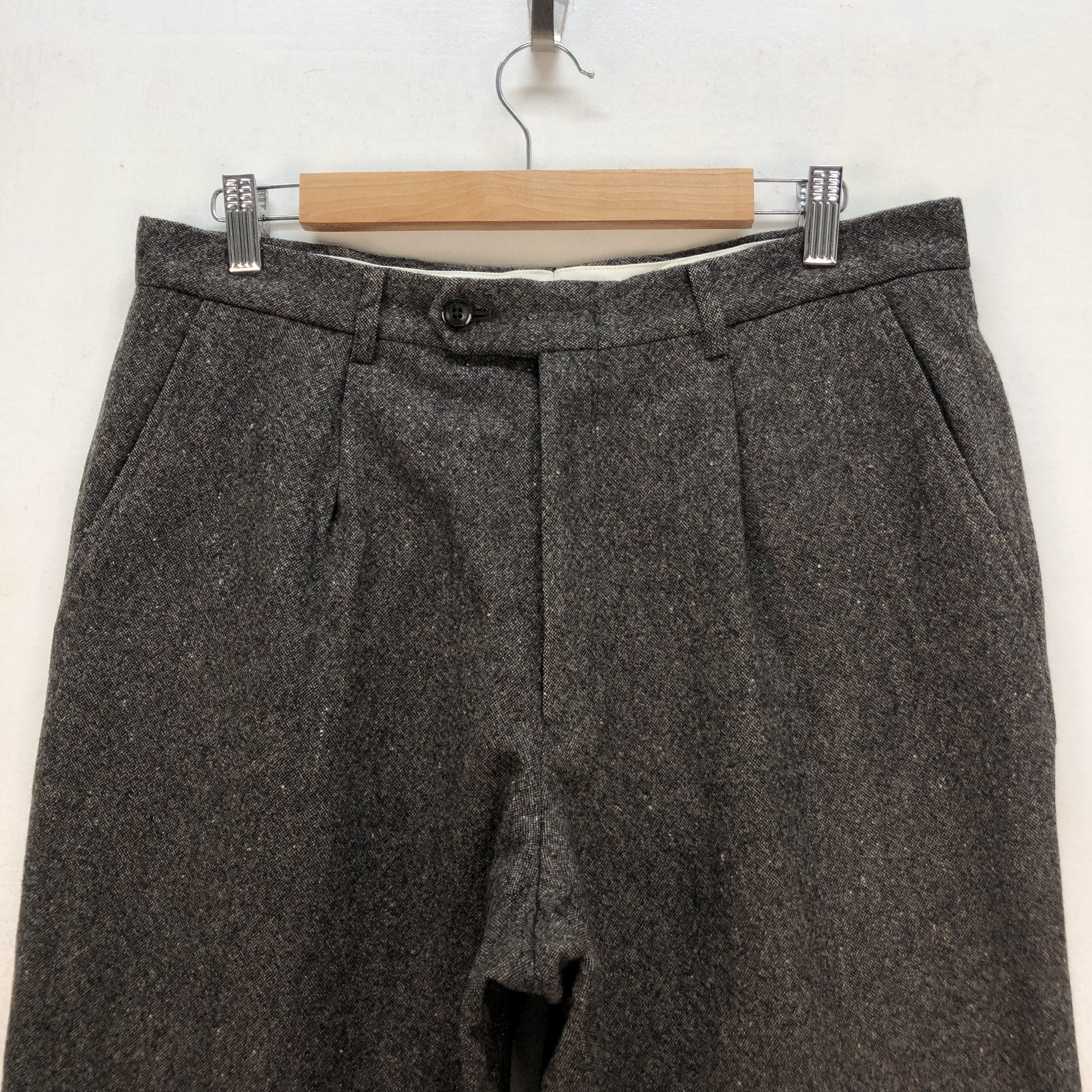 VINTAGE BURBERRY LONDON WOOL TROUSERS #6810-89