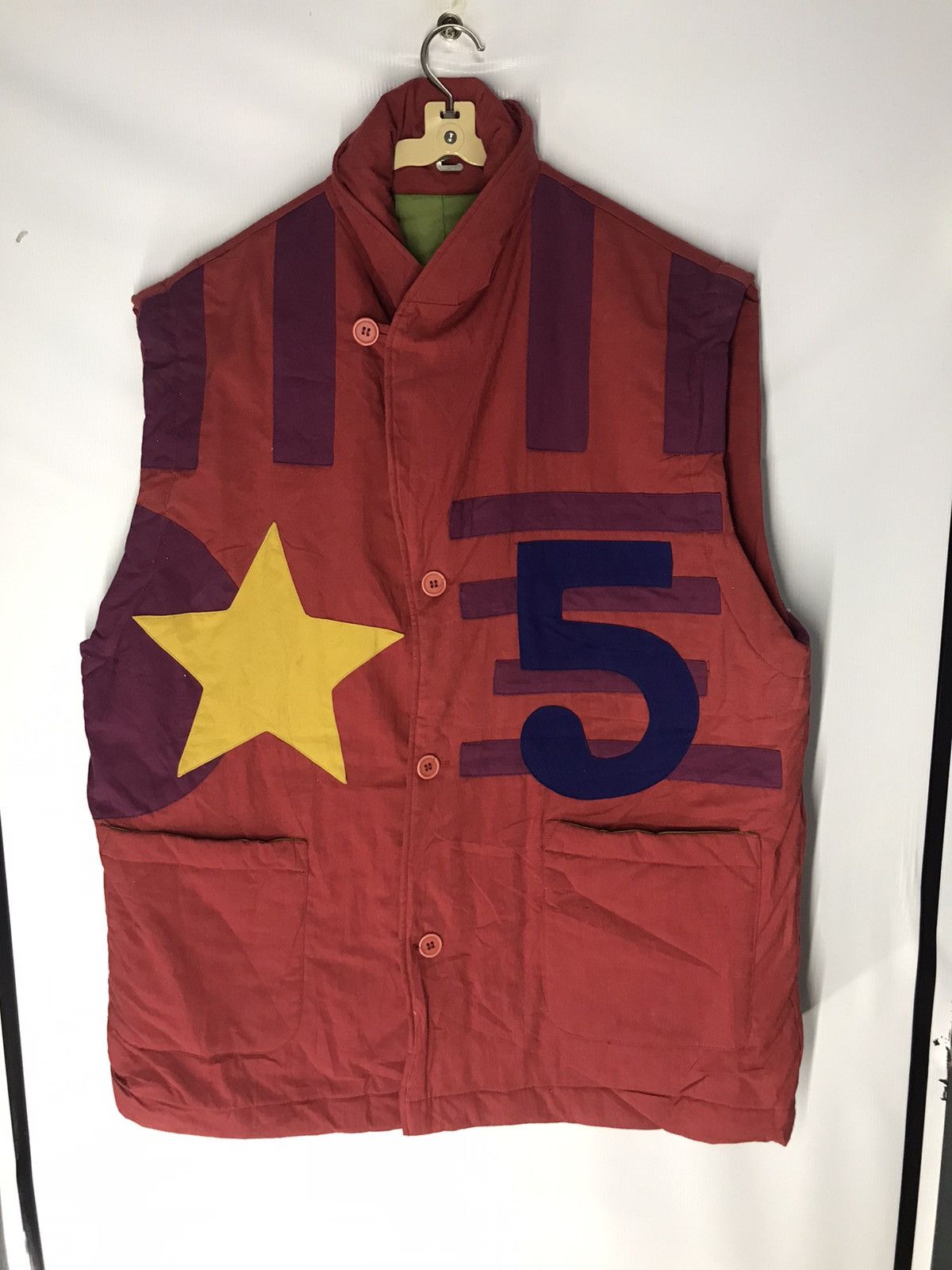 Other Sleeveless multi colour jacket Size US XL / EU 56 / 4 - 4 Thumbnail