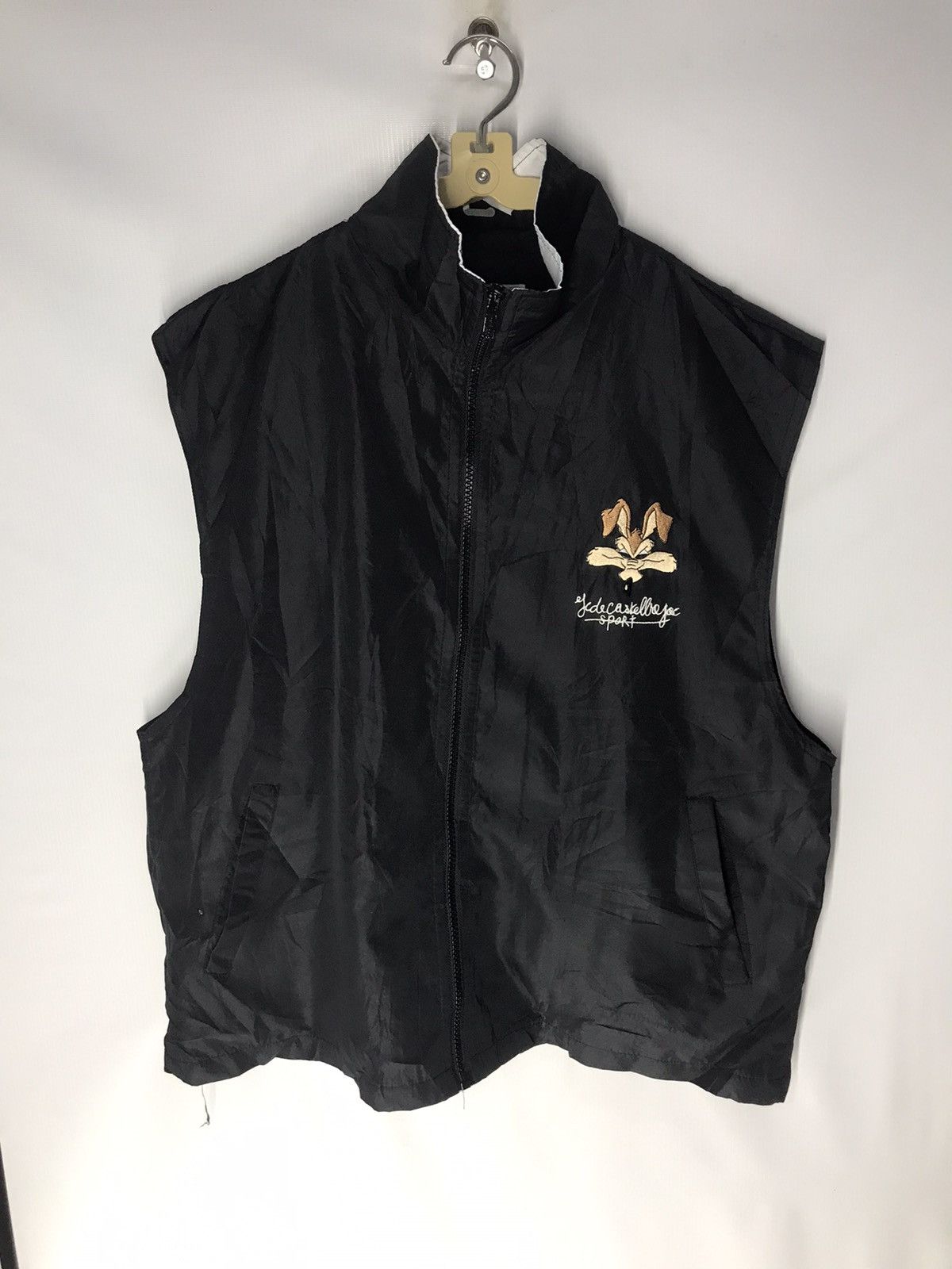 Jean Charles De Castelbajac Castelbajac zipper sleeveless embroidered logo Size US M / EU 48-50 / 2 - 5 Thumbnail