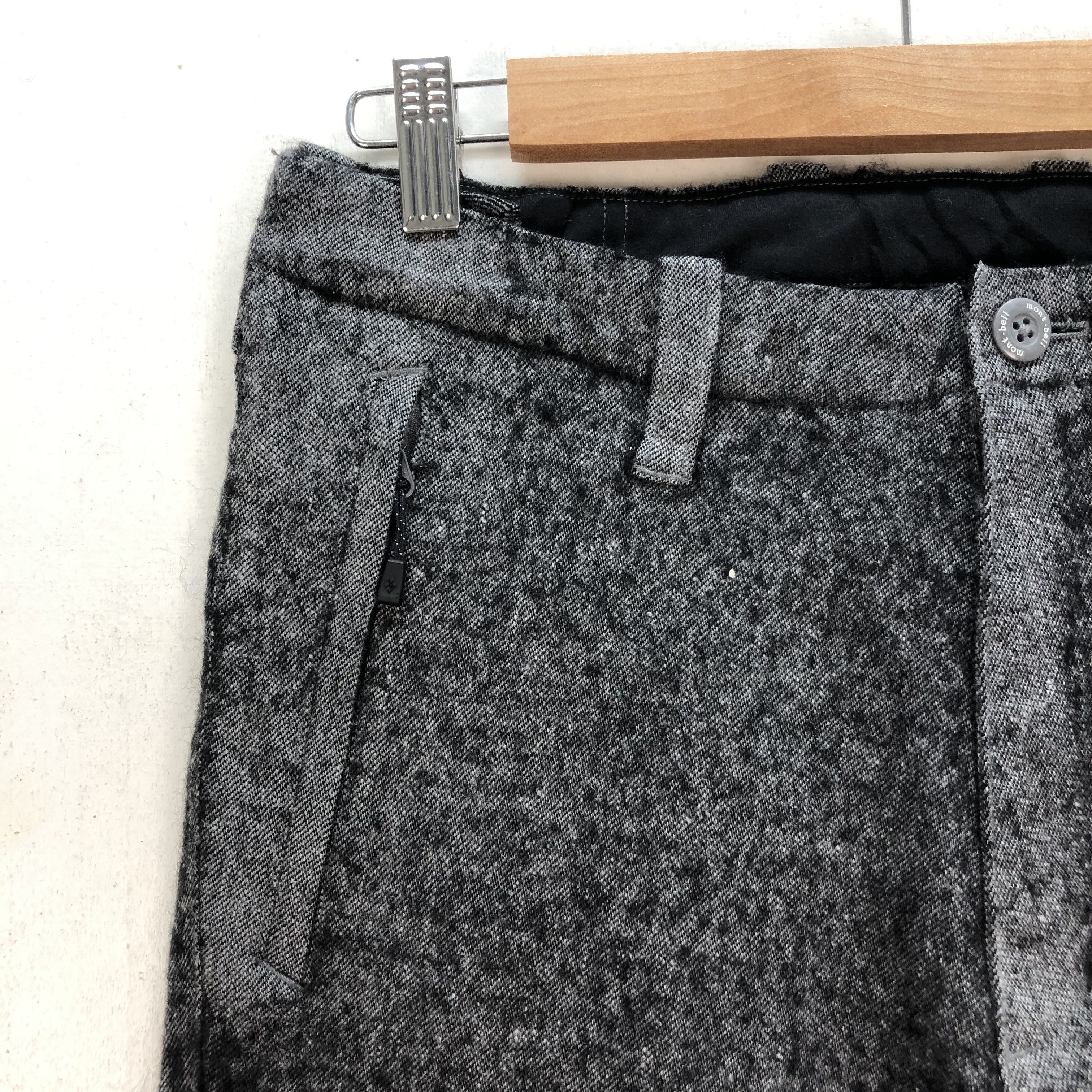 Japanese Brand MONT BELL WOOL PANTS #6819-89 Size US 30 / EU 46 - 4 Thumbnail