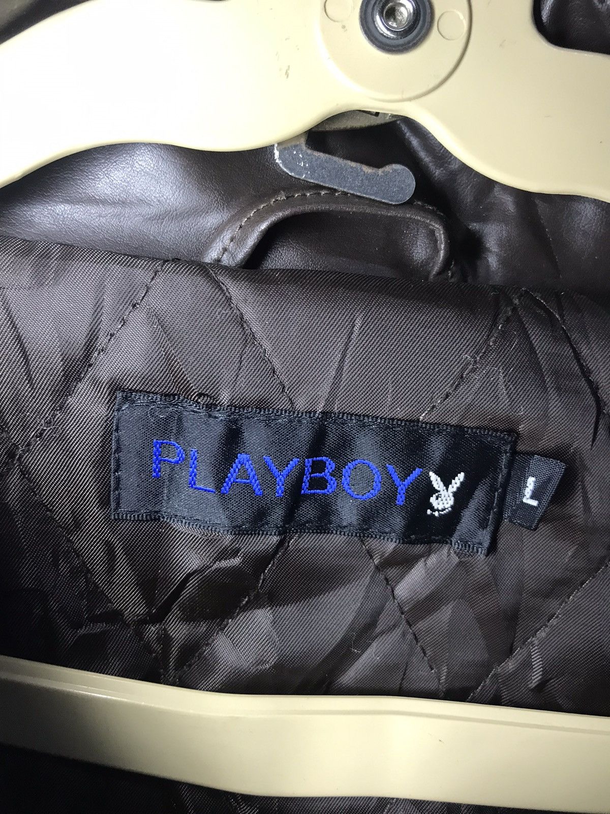 Playboy Playboy back spellout zipper jacket Size US L / EU 52-54 / 3 - 3 Thumbnail