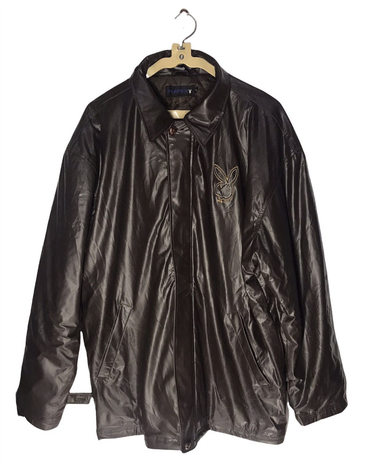 Playboy Playboy back spellout zipper jacket Size US L / EU 52-54 / 3 - 1 Thumbnail