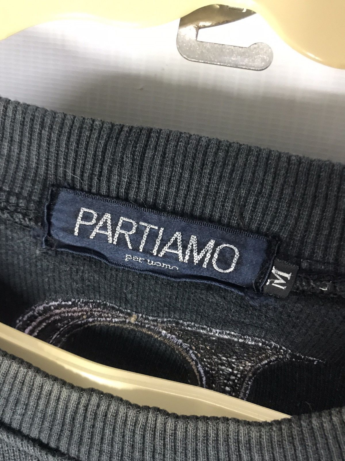 Designer × Japanese Brand Partiamo per oumo embroidered logo patchwork sleeve Size US M / EU 48-50 / 2 - 3 Thumbnail