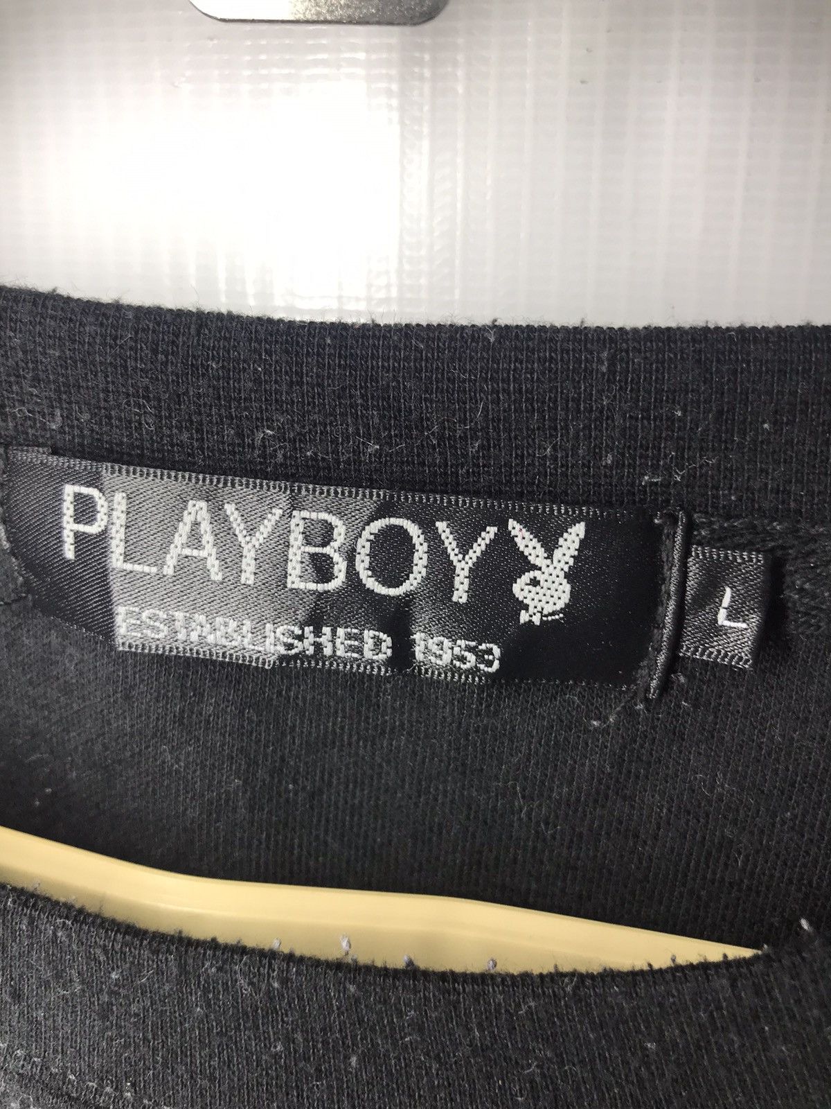 Playboy Playboy tee back big printed Size US M / EU 48-50 / 2 - 3 Thumbnail