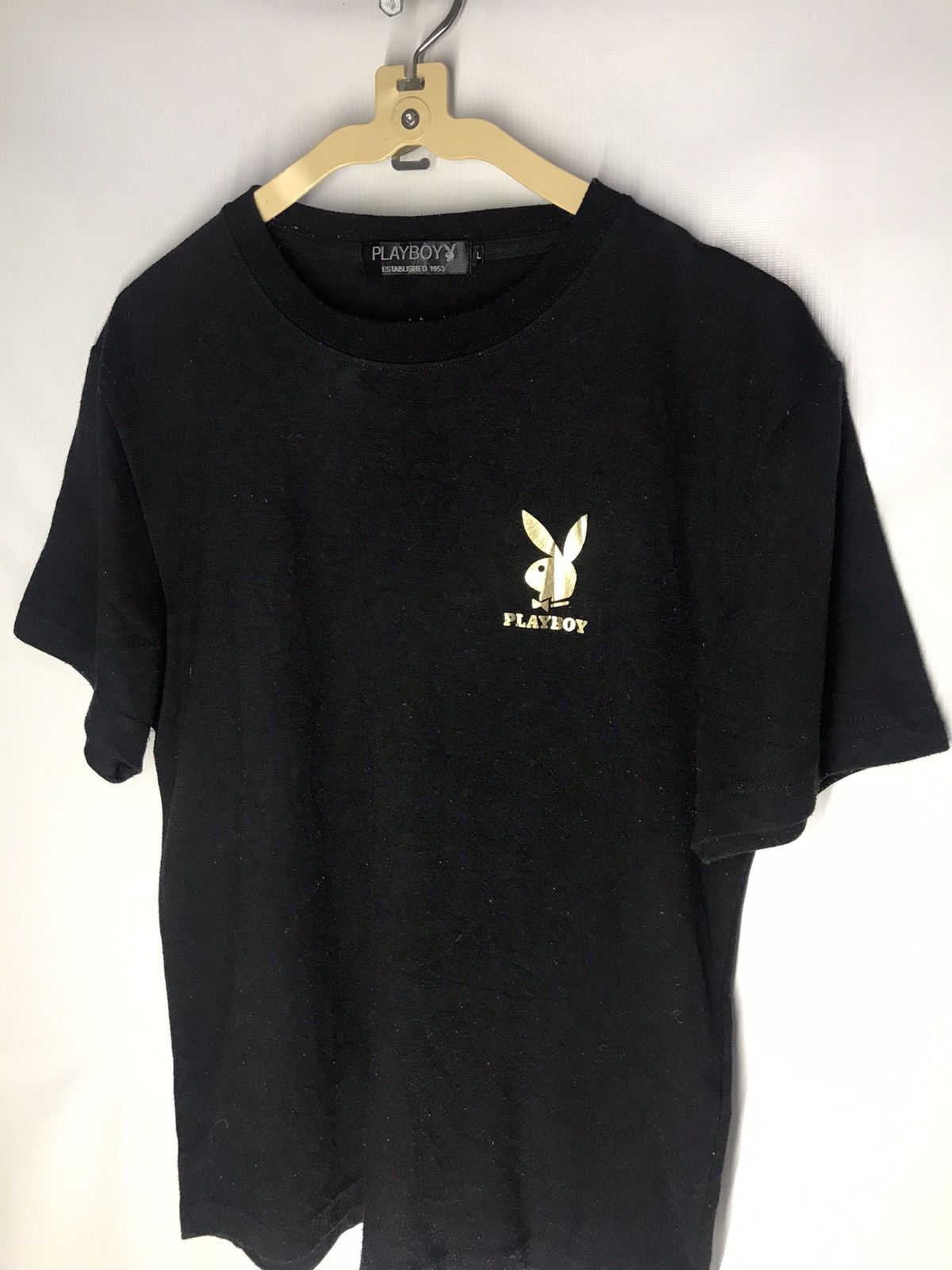 Playboy Playboy tee back big printed Size US M / EU 48-50 / 2 - 5 Thumbnail