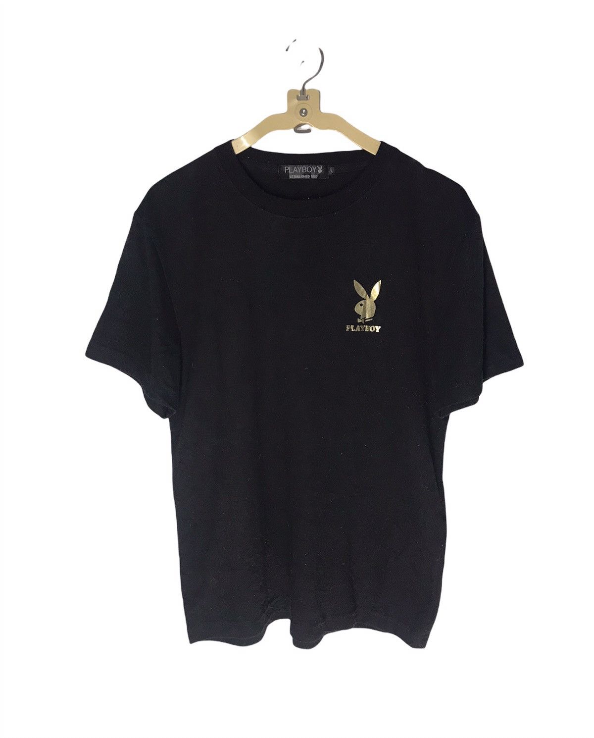 Playboy Playboy tee back big printed Size US M / EU 48-50 / 2 - 1 Thumbnail
