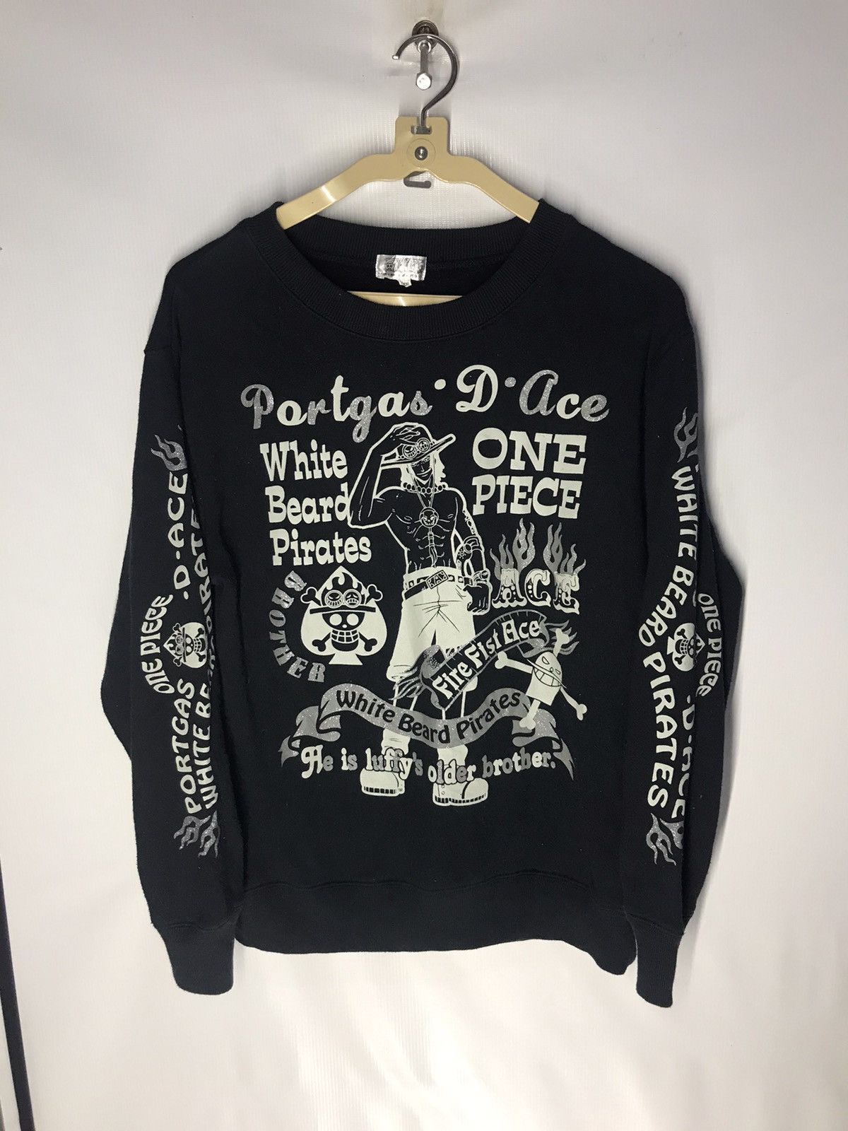 Anime × One Piece Portgas D.ace one piece sweatshirt Size US S / EU 44-46 / 1 - 6 Thumbnail