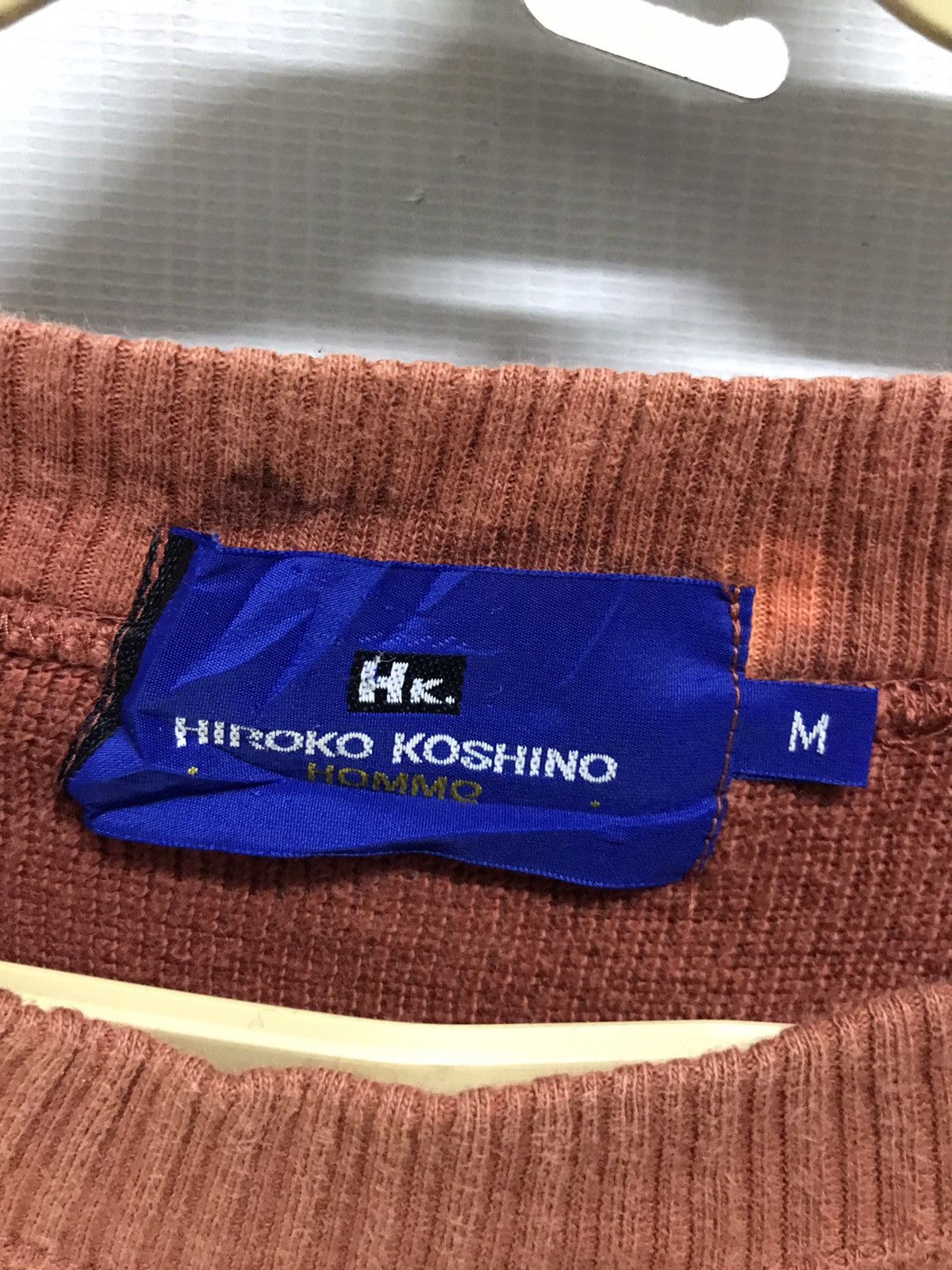 Hiroko Koshino Homme × Japanese Brand Hiroko koshino sweatshirt spellout Size US M / EU 48-50 / 2 - 3 Thumbnail