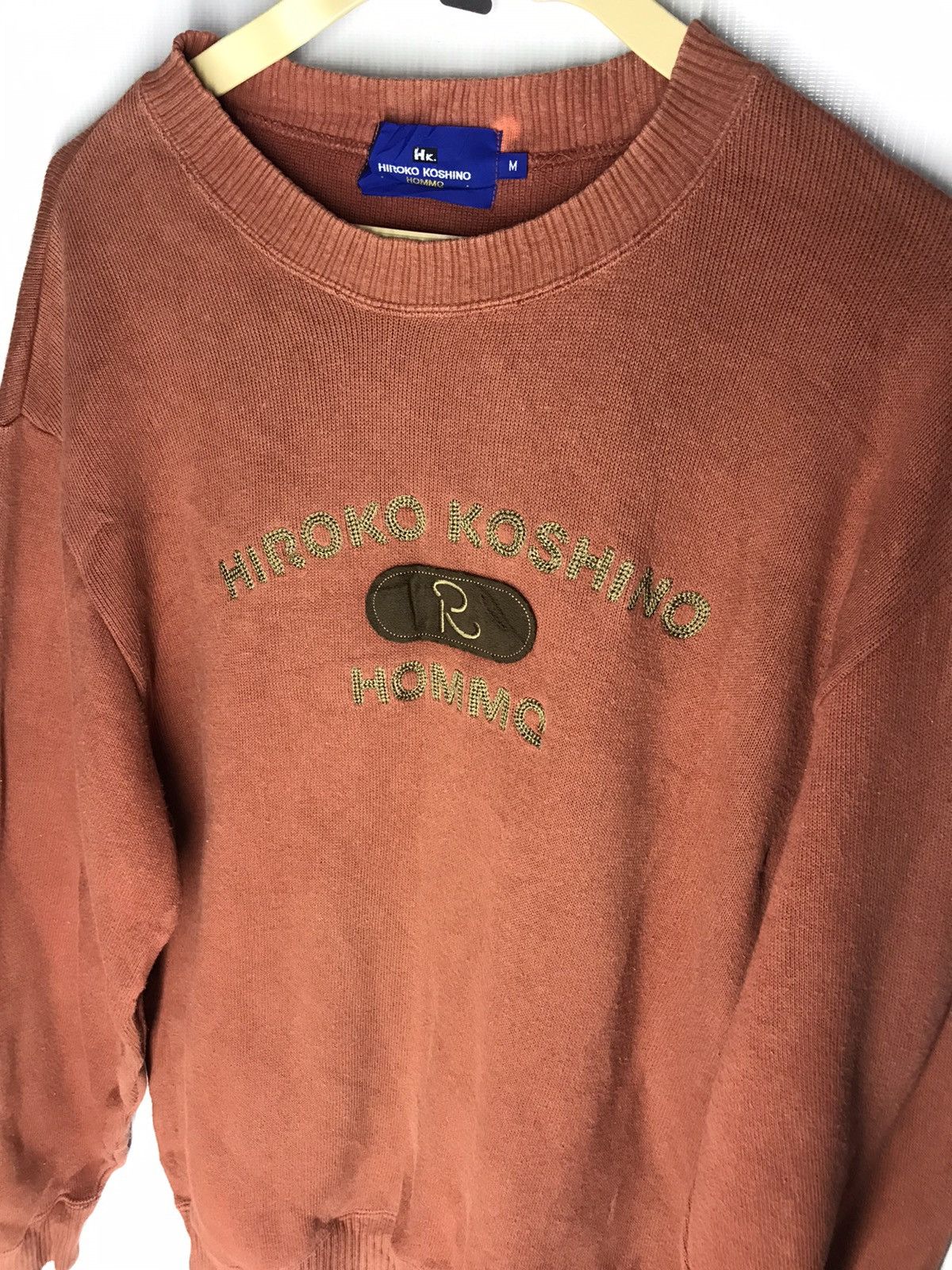 Hiroko Koshino Homme × Japanese Brand Hiroko koshino sweatshirt spellout Size US M / EU 48-50 / 2 - 6 Thumbnail