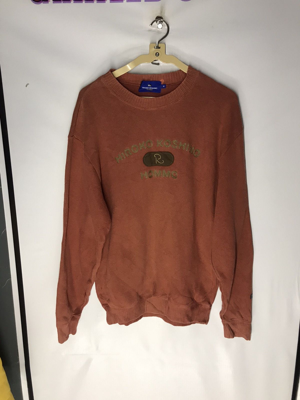 Hiroko Koshino Homme × Japanese Brand Hiroko koshino sweatshirt spellout Size US M / EU 48-50 / 2 - 8 Thumbnail