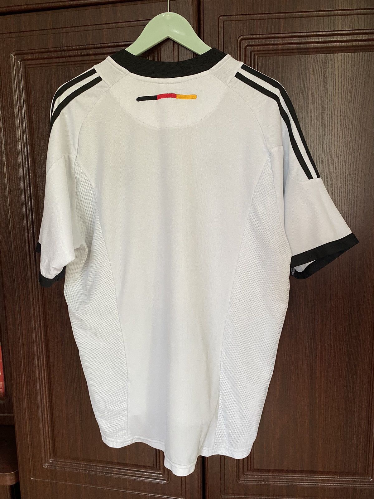 Adidas Vintage Germany Adidas 2002 Soccer Jersey Spain France Italy Size US L / EU 52-54 / 3 - 10 Thumbnail