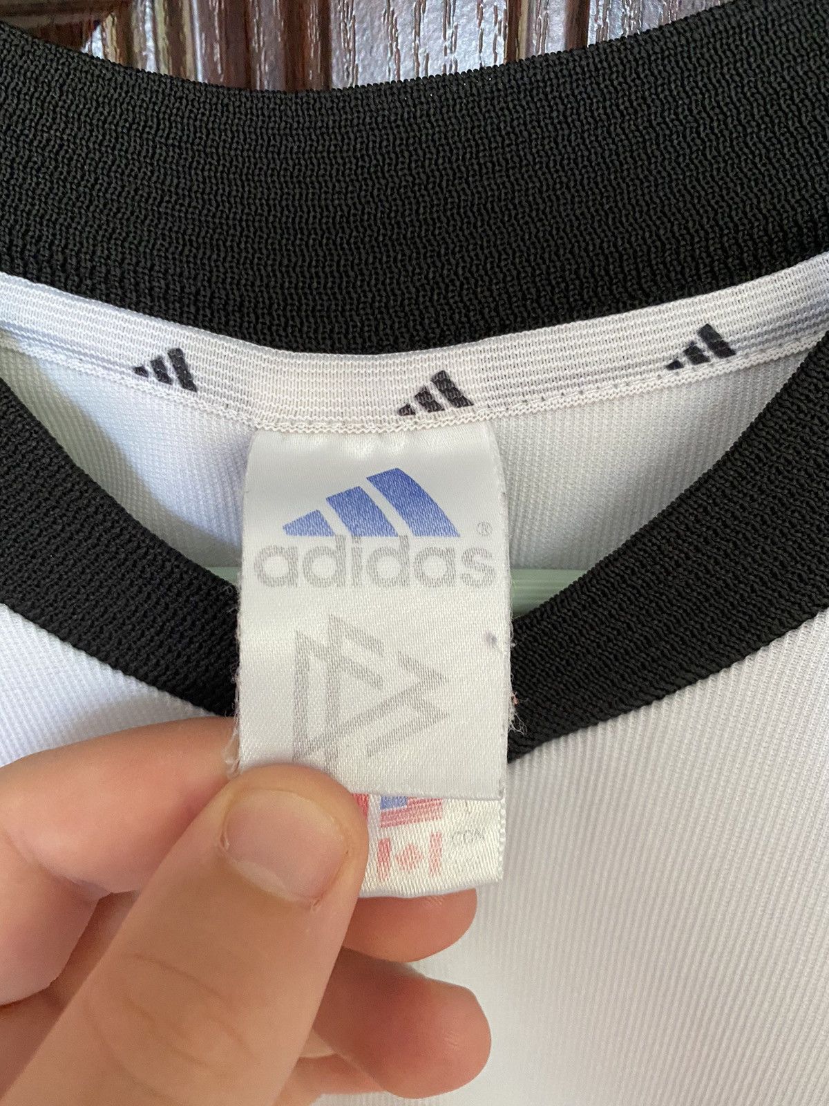 Adidas Vintage Germany Adidas 2002 Soccer Jersey Spain France Italy Size US L / EU 52-54 / 3 - 4 Thumbnail