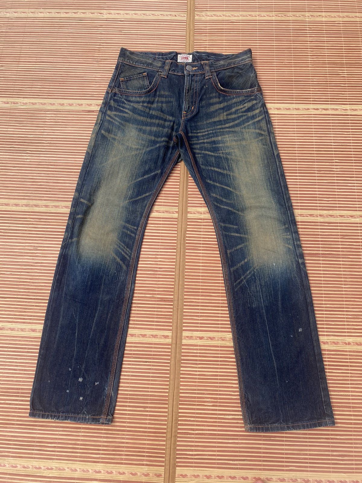 Edwin Edwin Exclusive Vintage Buckle Back Pant Size US 34 / EU 50 - 2 Thumbnail