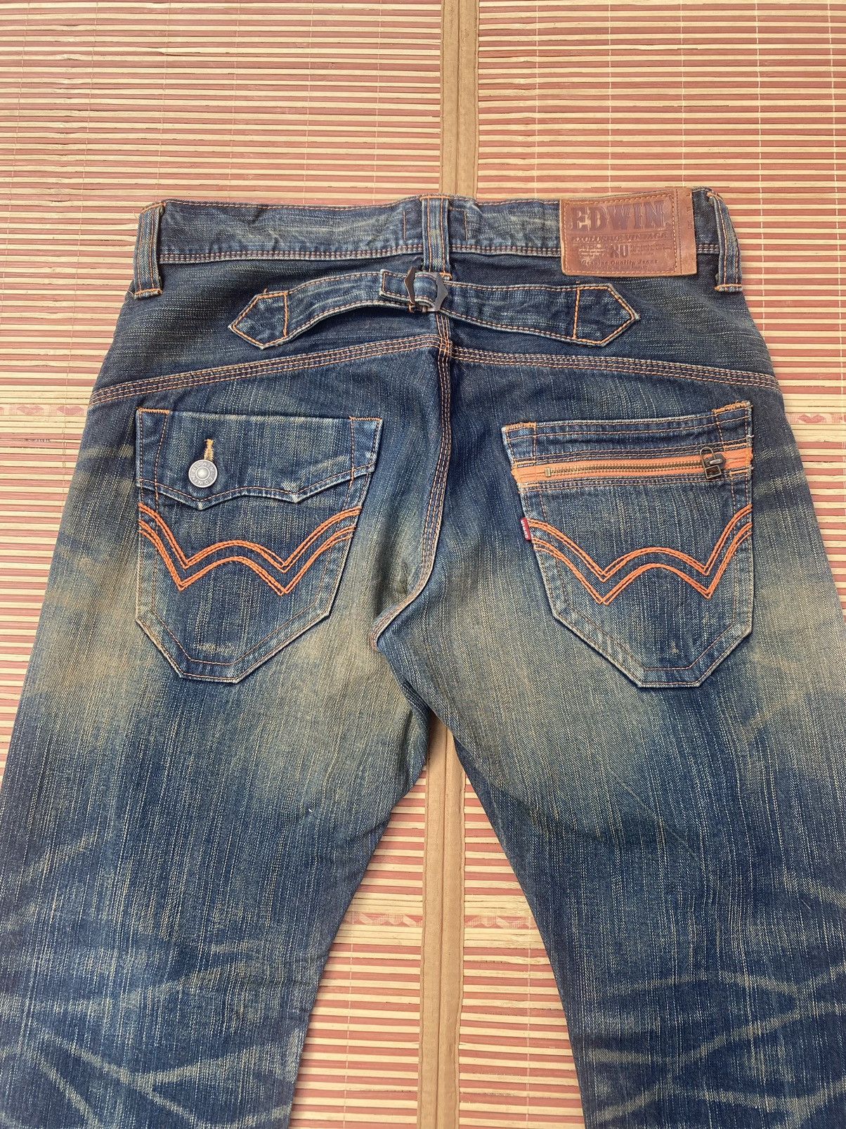 Edwin Edwin Exclusive Vintage Buckle Back Pant Size US 34 / EU 50 - 5 Thumbnail