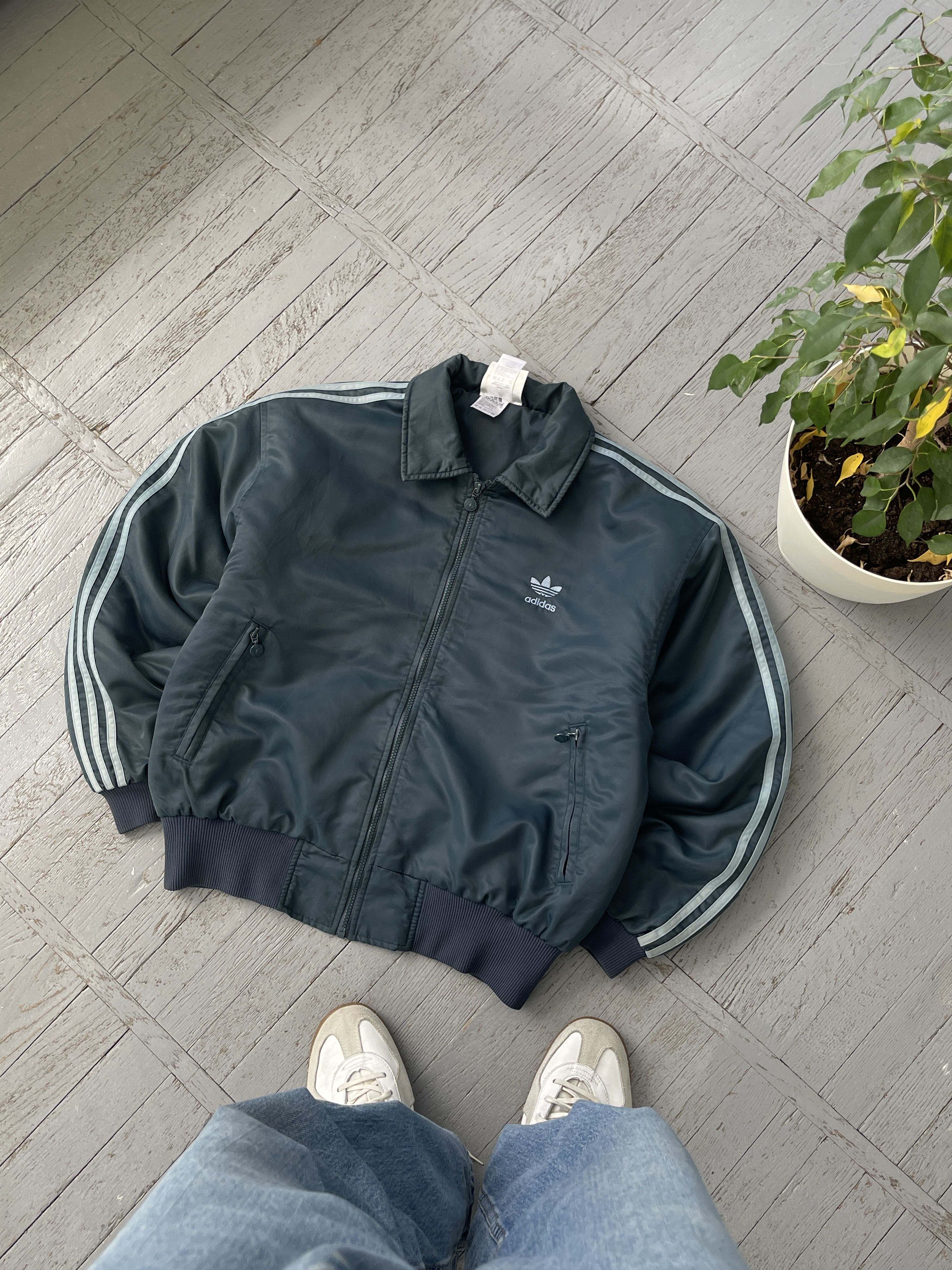 Adidas bomber cheap jacket retro