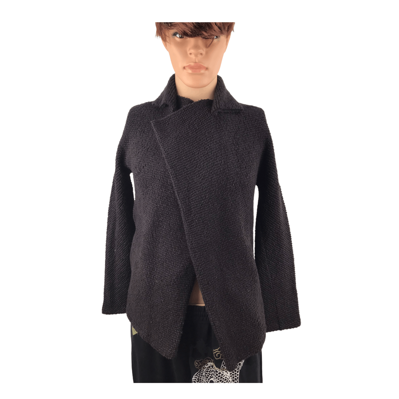 Limi Feu Y's bis Limi Wool Knitwear Cardigan Jacket Size US S / EU 44-46 / 1 - 4 Thumbnail