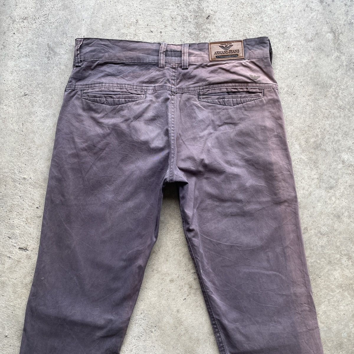 Armani Exchange Vintage Armani Exchange Faded Trousers Casual Pants Size US 30 / EU 46 - 11 Thumbnail