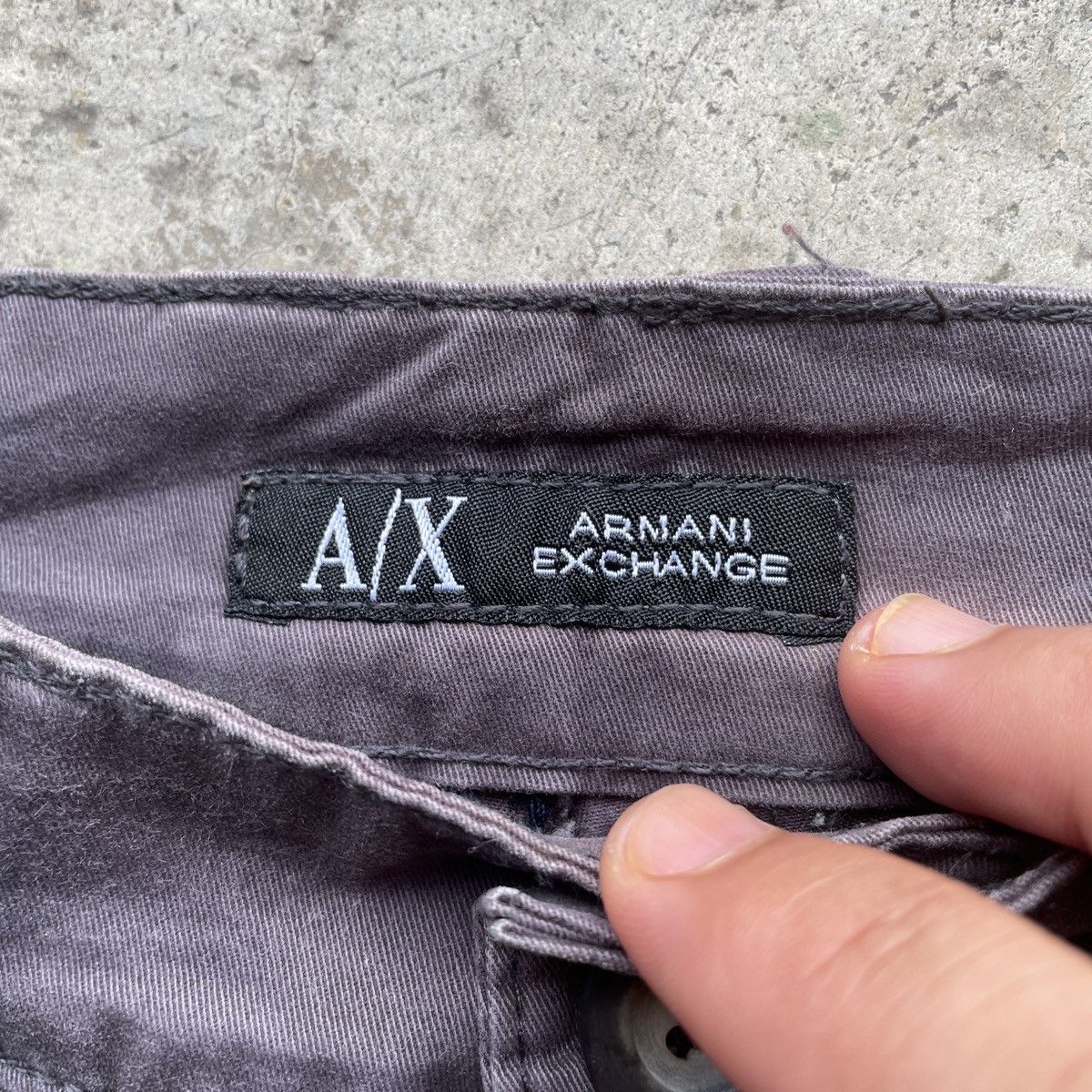 Armani Exchange Vintage Armani Exchange Faded Trousers Casual Pants Size US 30 / EU 46 - 6 Thumbnail