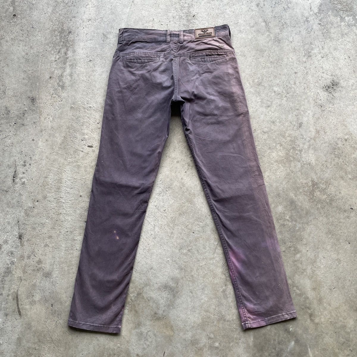 Armani Exchange Vintage Armani Exchange Faded Trousers Casual Pants Size US 30 / EU 46 - 12 Thumbnail