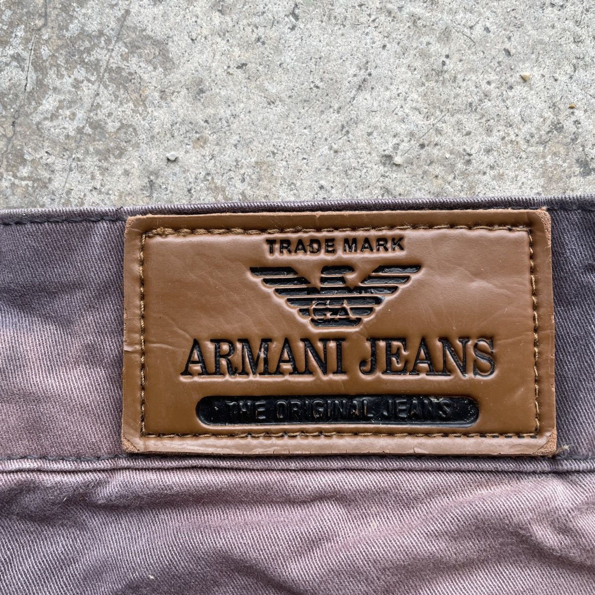 Armani Exchange Vintage Armani Exchange Faded Trousers Casual Pants Size US 30 / EU 46 - 9 Thumbnail