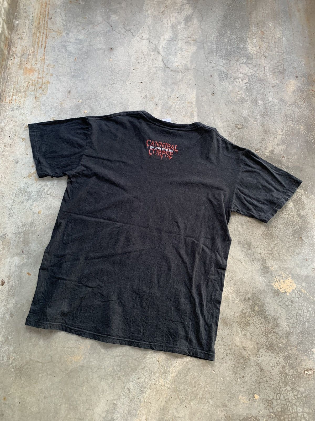 Band Tees Caged Contorted Cannibal Corpse vintage Band T Shirt Size US L / EU 52-54 / 3 - 3 Thumbnail