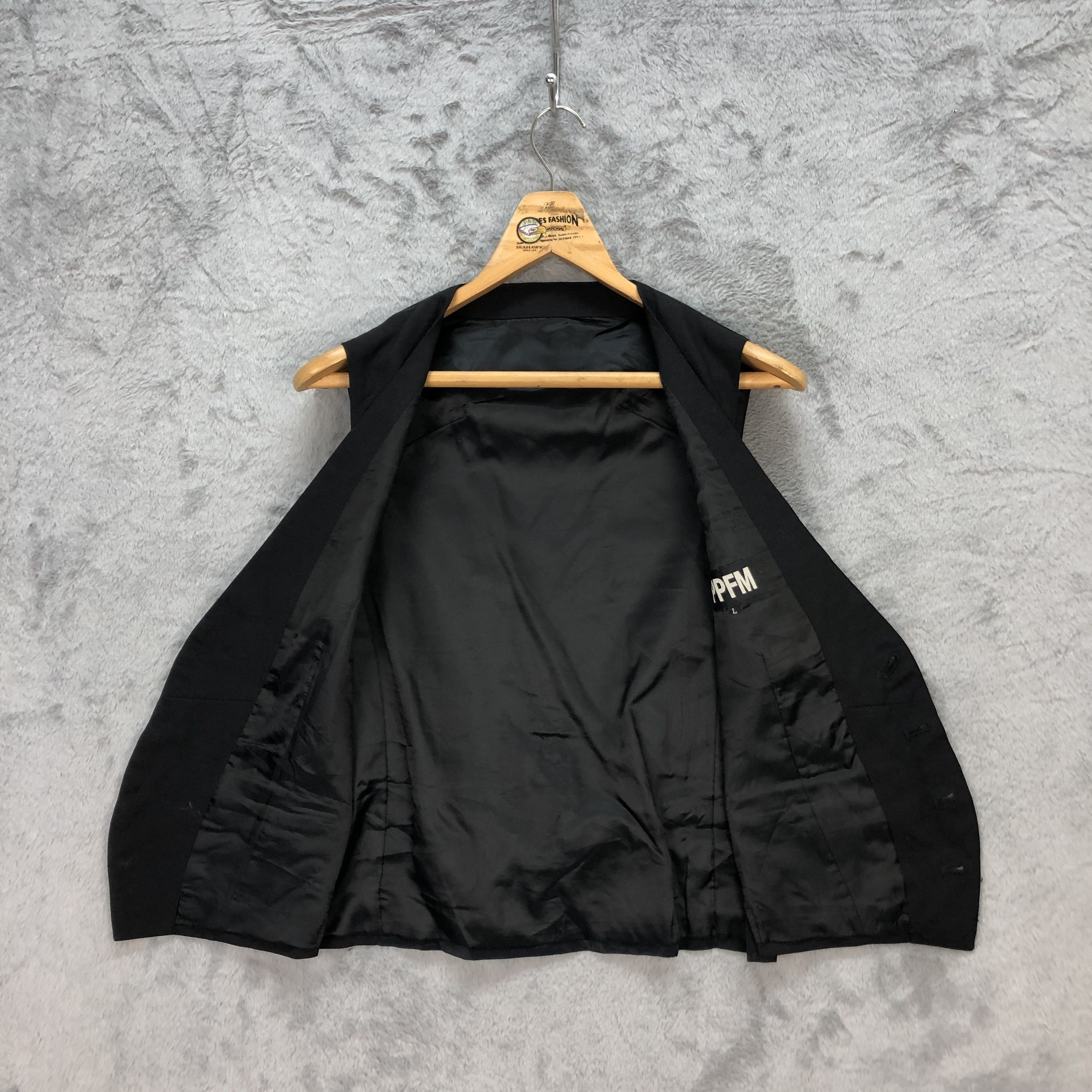 PPFM PPFM BLACK VEST #5628-194 Size US S / EU 44-46 / 1 - 6 Thumbnail