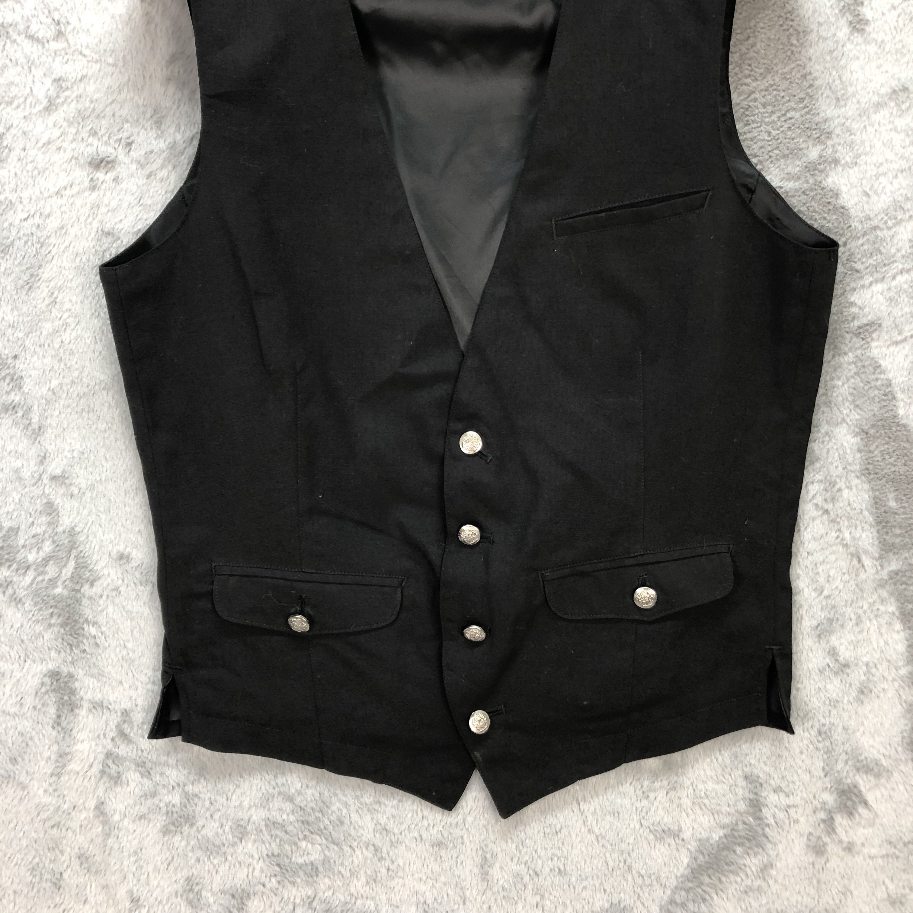 PPFM PPFM BLACK VEST #5628-194 Size US S / EU 44-46 / 1 - 5 Thumbnail