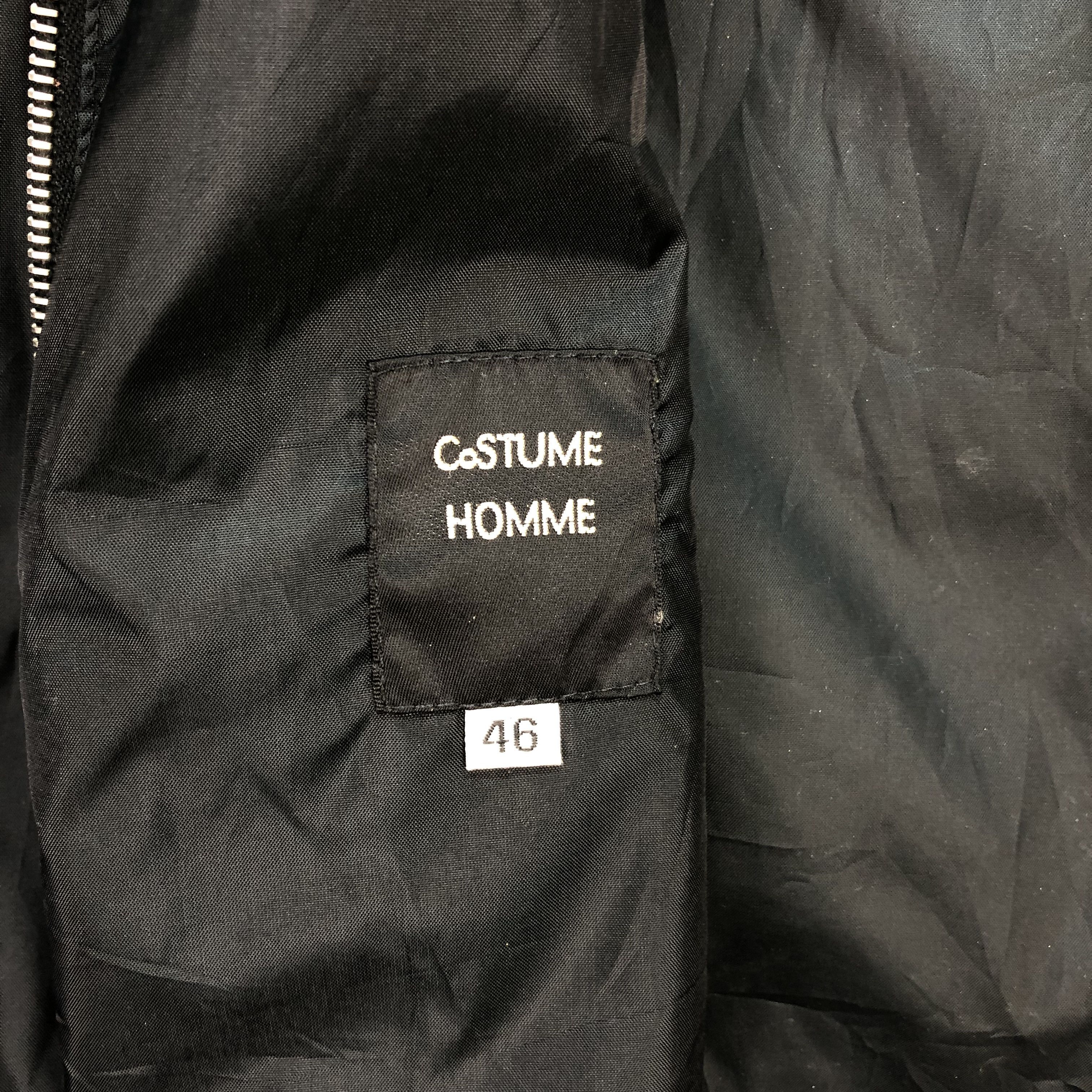 Japanese Brand CoSTUME HOMME NYLON LIGHT JACKET LAMPO ZIP #5593-199 Size US S / EU 44-46 / 1 - 7 Thumbnail